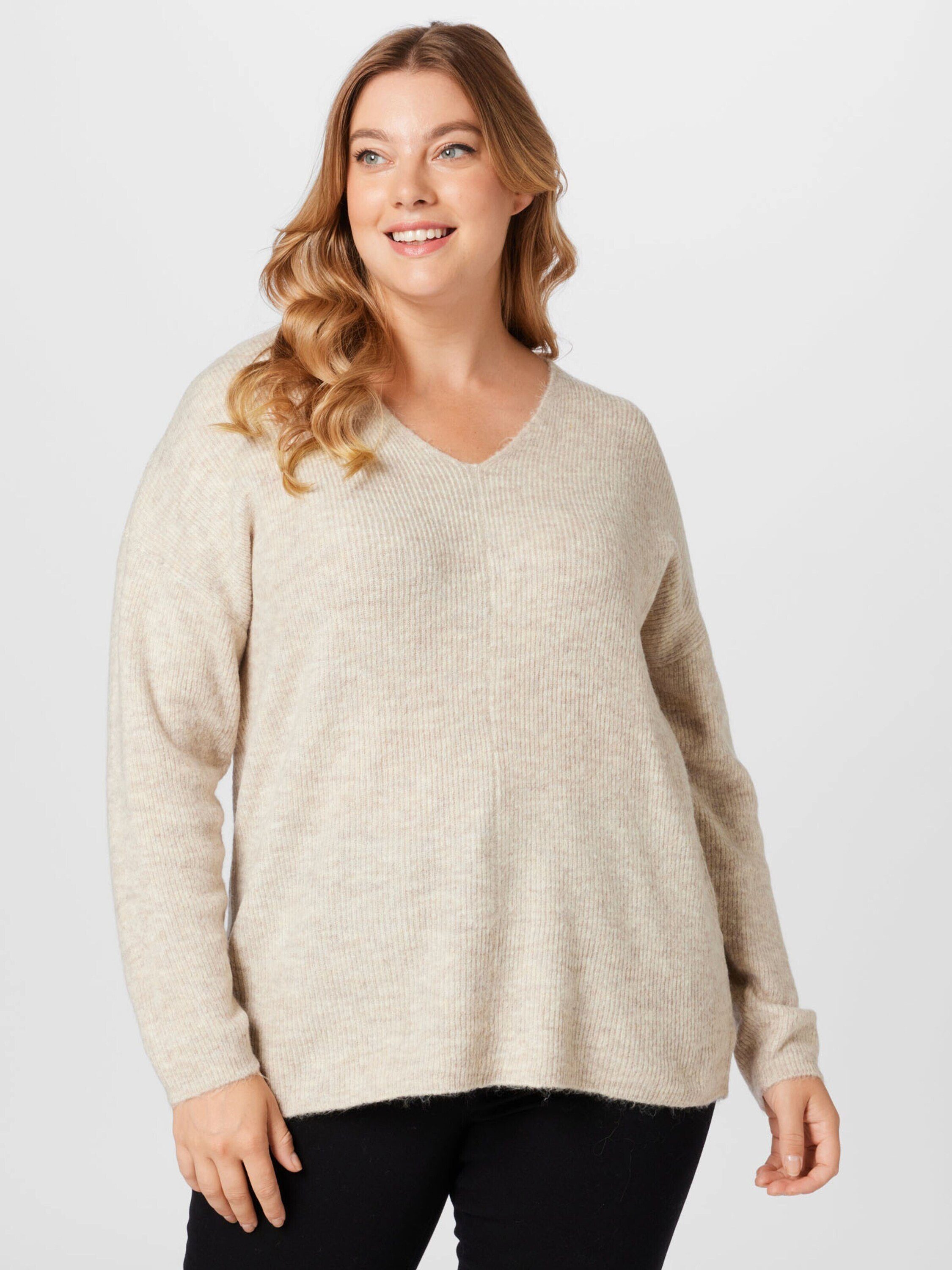 Vero Moda Curve Strickpullover (1-tlg) Plain/ohne günstig online kaufen