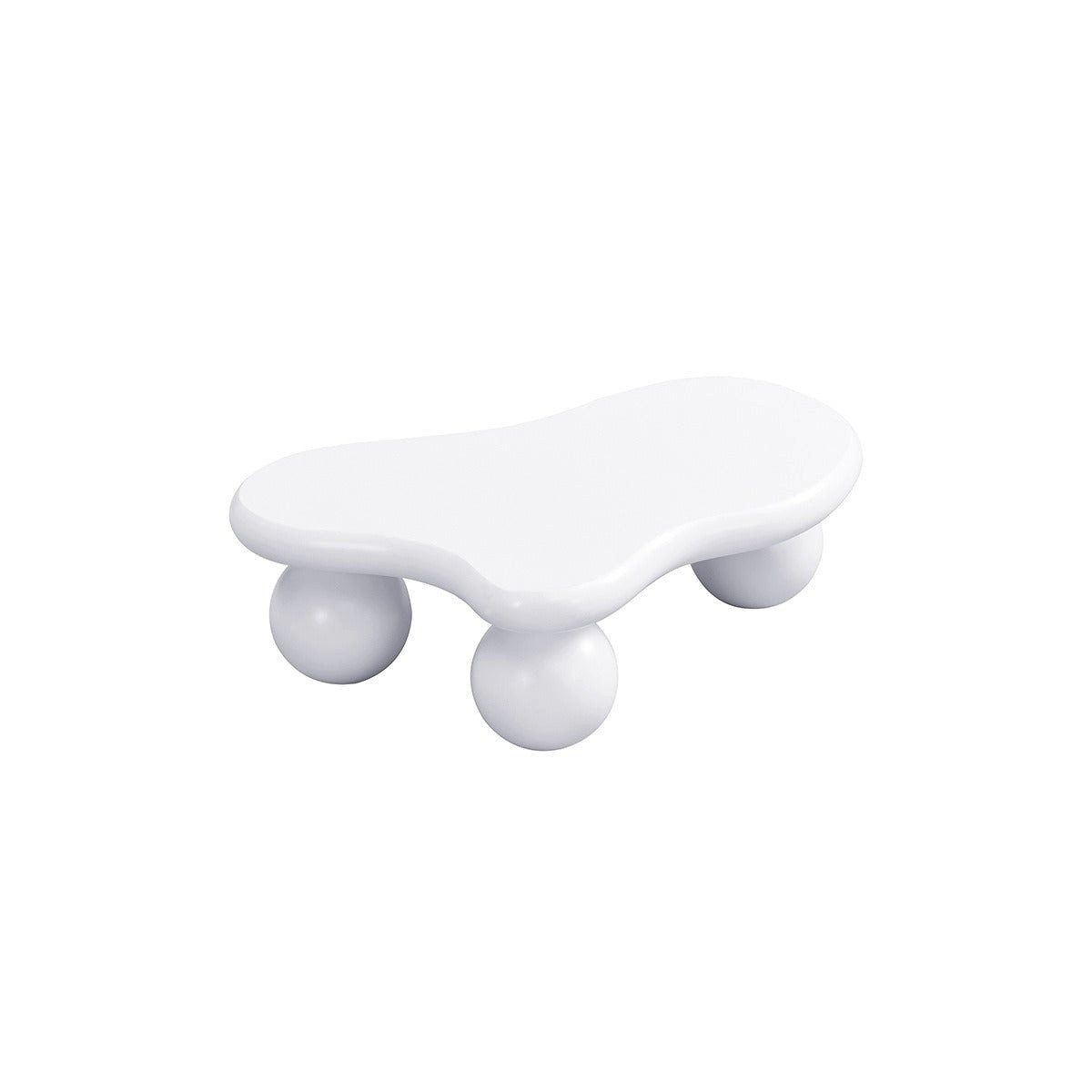 SSY Couchtisch Couchtisch, in Weiss, aus MDF (Einzeltisch, 1-St., Einzelartikel), LED-Beleuchtung