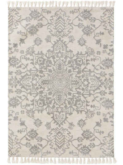 Teppich Elias, benuta, rechteckig, Höhe: 6 mm, Kunstfaser, Berber, Ethno-Style, Wohnzimmer