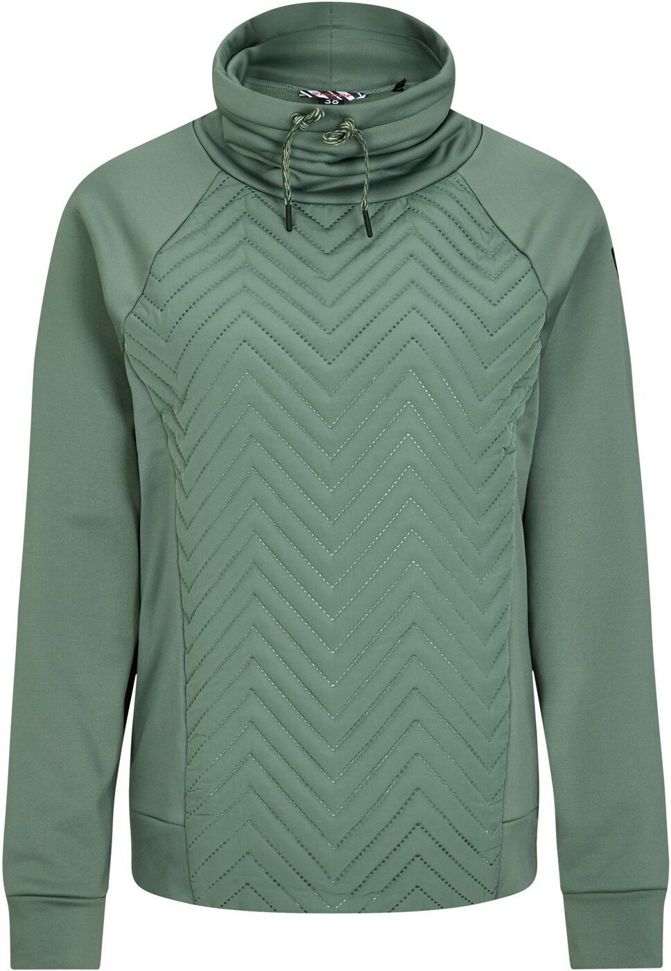 Ziener Kapuzenpullover JAORA lady (underlayer) green mud