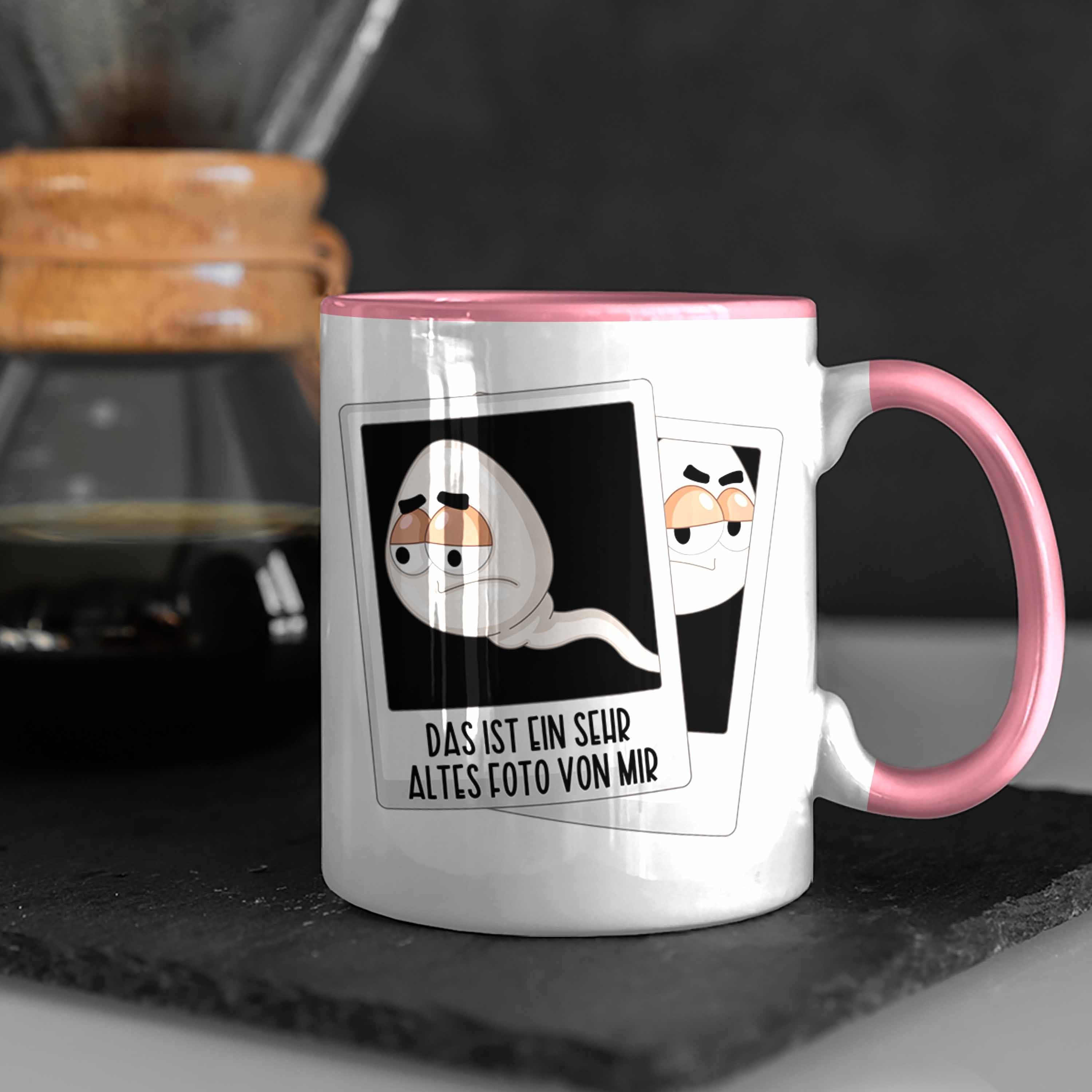 Tasse Männer Spermium Tasse Herren Sprüche Männer Trendation Trendation Fun - Funny Geschenk Coole Witzig Spruch Lustig Rosa