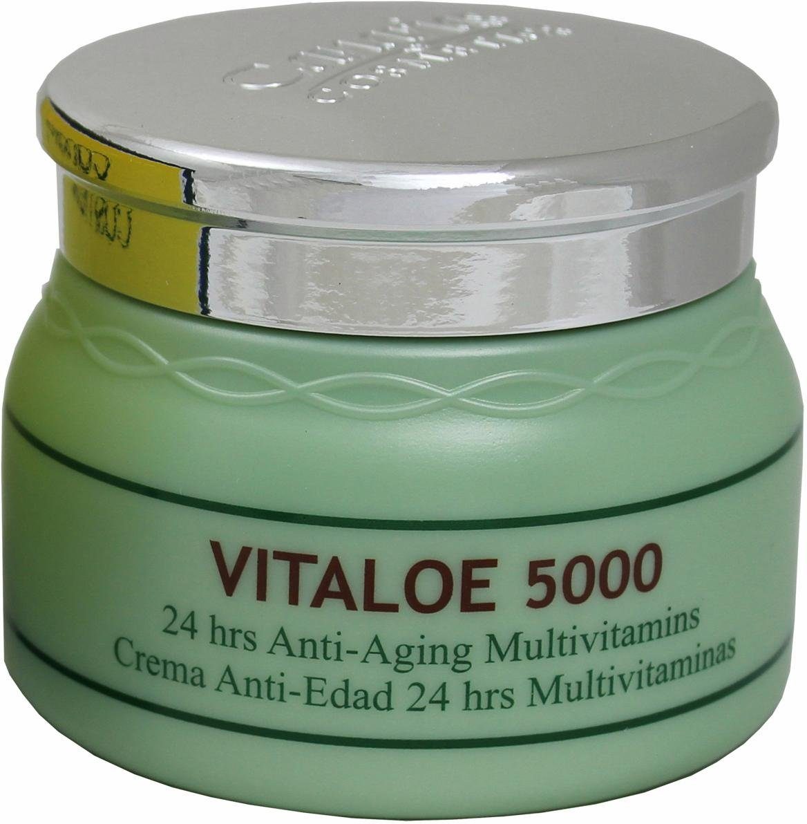 canarias cosmetics schlechten 5000, Haut Umwelteinflüssen Vitaloe vor Anti-Aging-Creme die Schützt