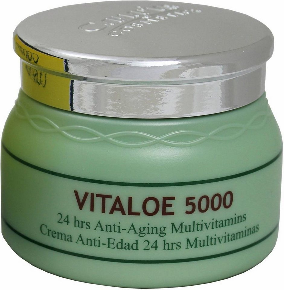 canarias cosmetics Anti-Aging-Creme Vitaloe 5000, Schützt die Haut vor  schlechten Umwelteinflüssen