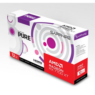 Sapphire Radeon RX 7700 XT PURE GAMING OC Grafikkarte (12 GB)