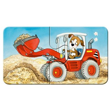 Ravensburger Puzzle Tierische Baustelle, Puzzleteile