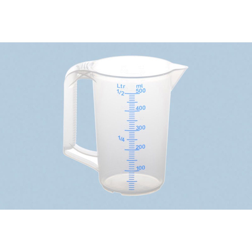 hünersdorff Messbecher Hünersdorff 935000 Messbecher 500 ml Polypropolene (PP), Polypropolene (PP)