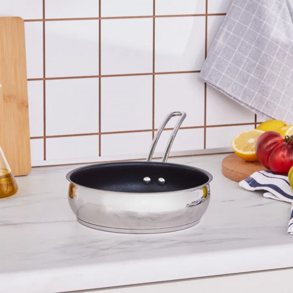 Karaca Bratpfanne Karaca Emirgan Induktions Stahlpfanne Pfanne Bratpfanne, 20 cm