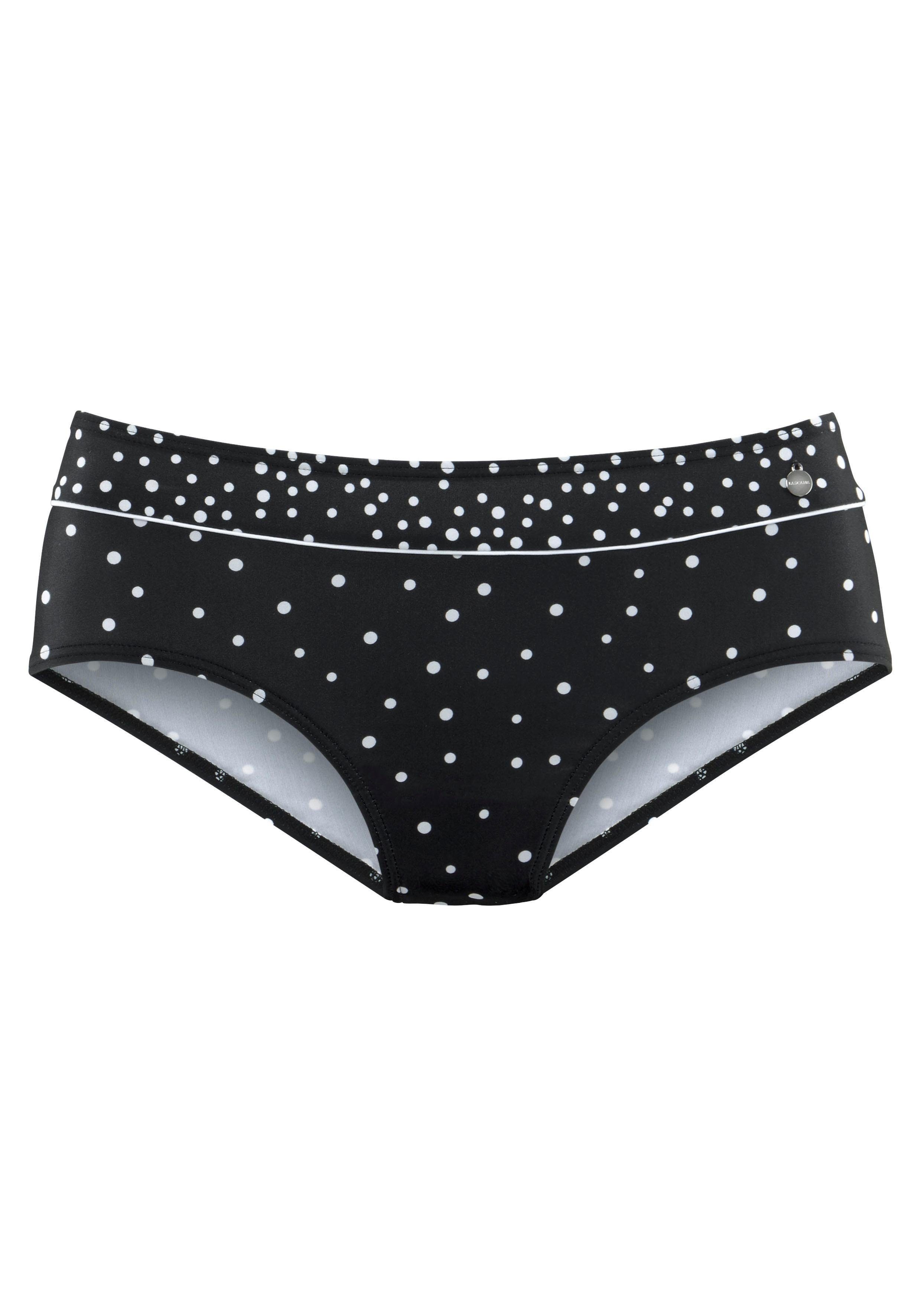 LASCANA Bikini-Hose Leona mit Pünktchenprint günstig online kaufen
