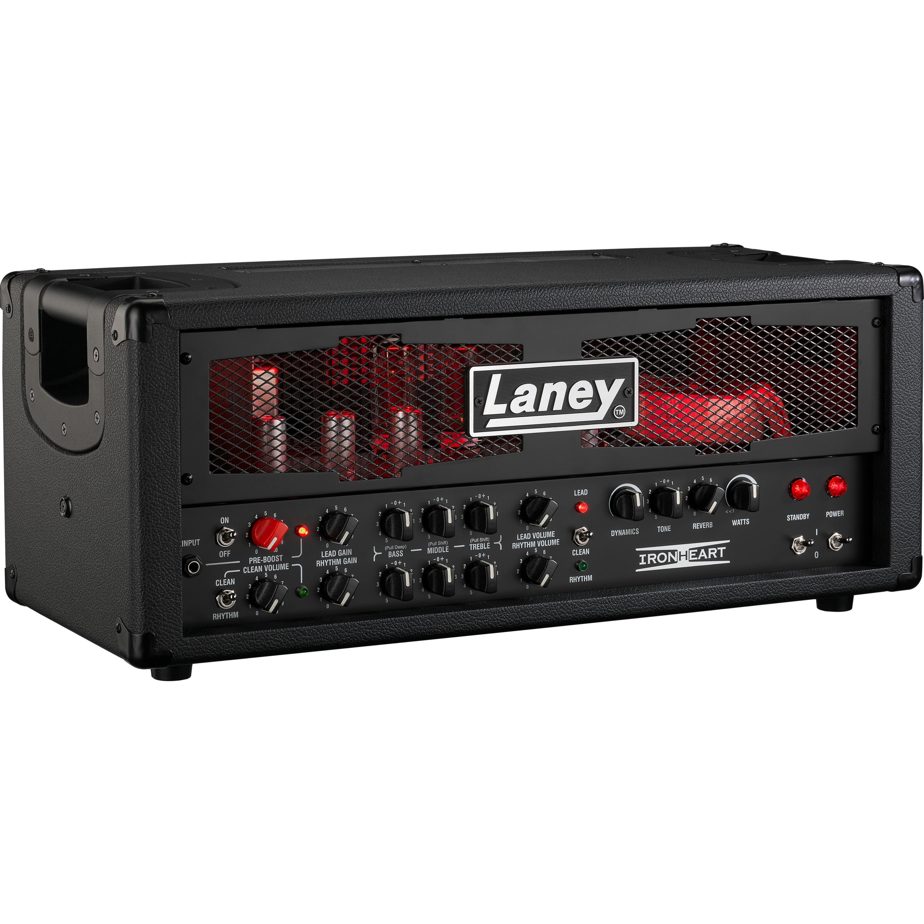 Laney Verstärker (Black Country Customs Ironheart IRT120H Head - Röhren Topteil für)