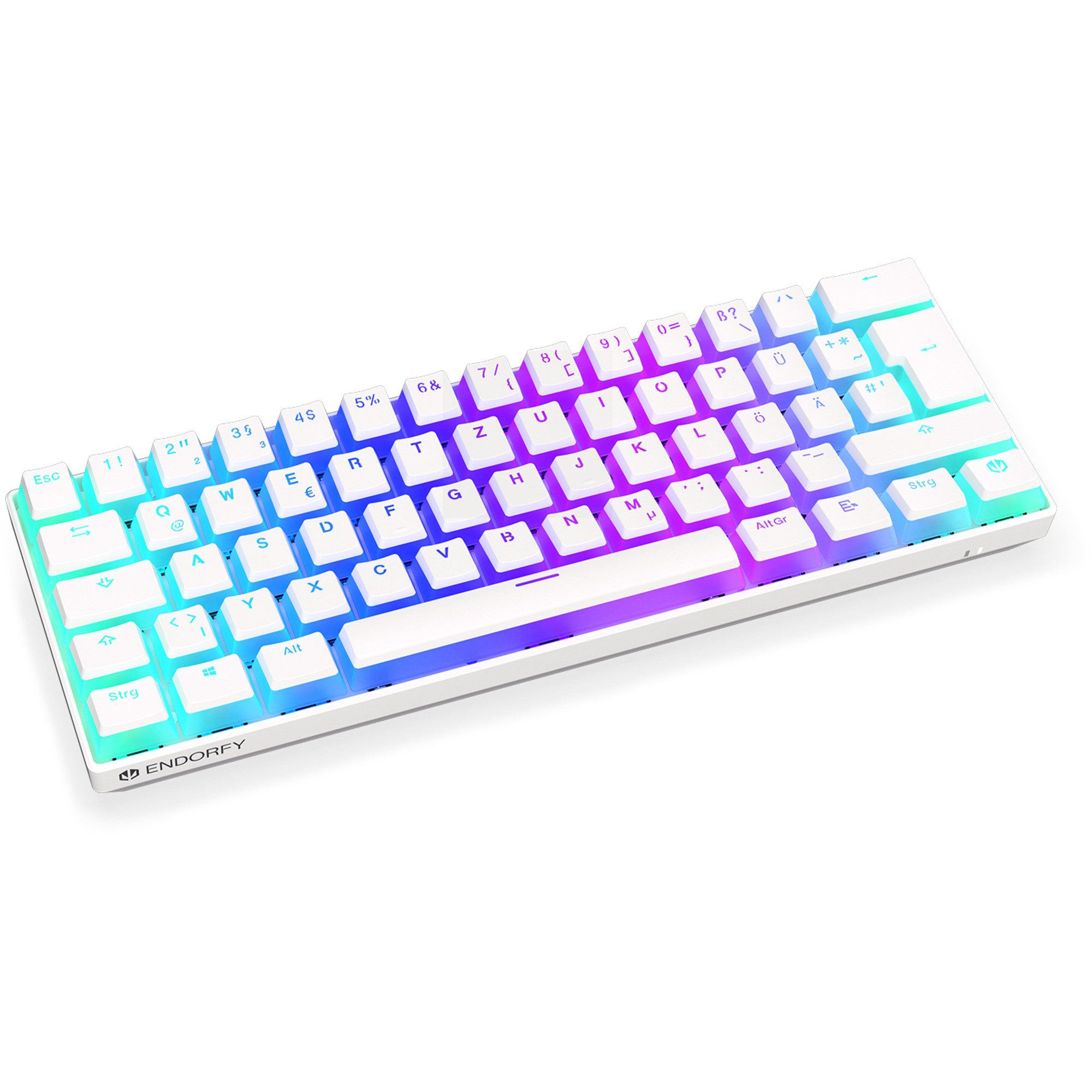 ENDORFY ENDORFY Thock Compact Wireless Pudding Onyx White, Tastatur