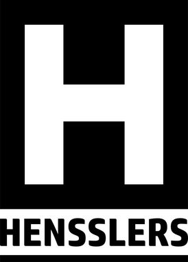 HENSSLERS Bratpfanne, Edelstahl (1-tlg), 3-Schicht Material, Wabenstruktur und Antihaftbeschichtung, Induktion