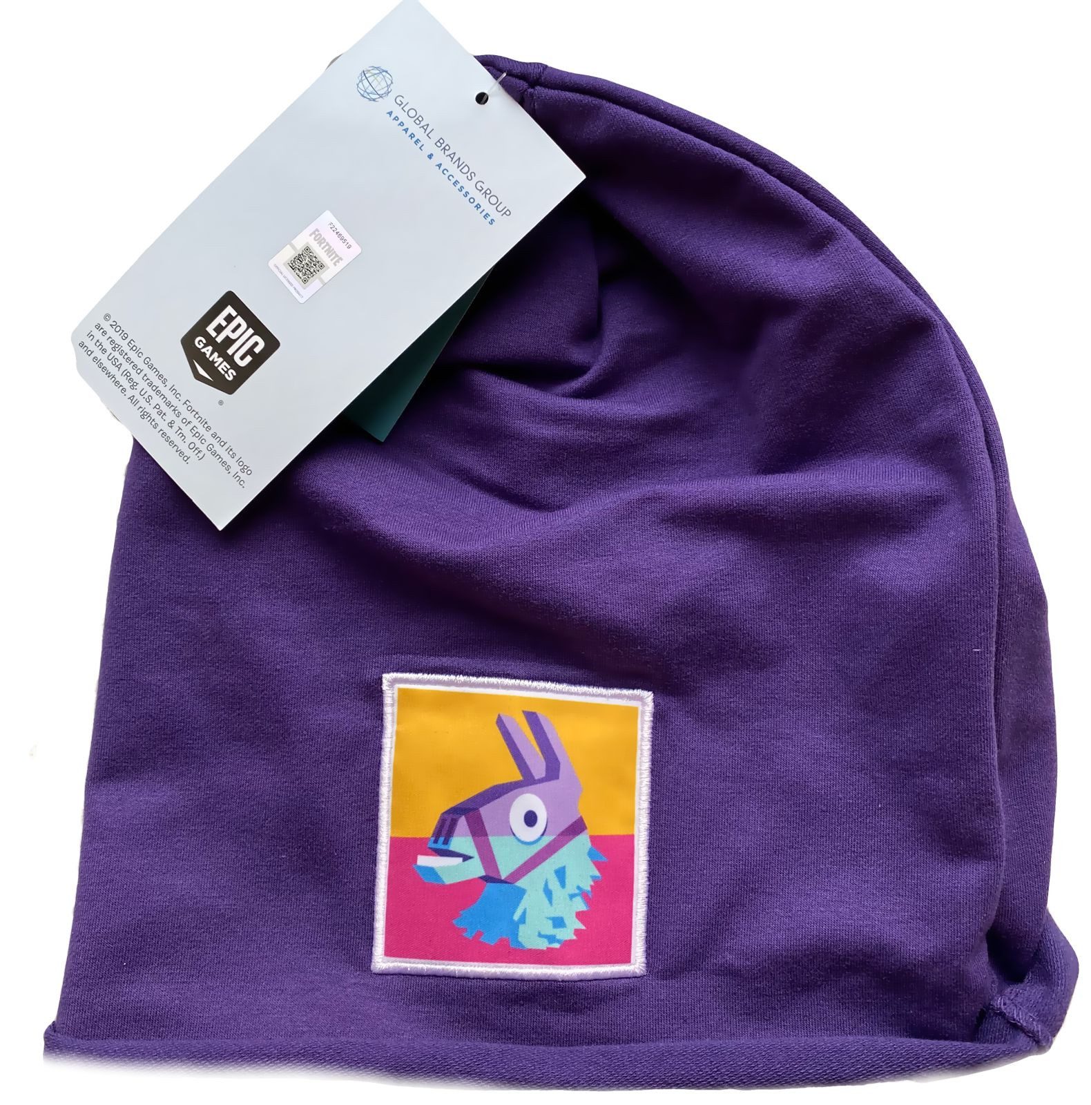 Fortnite Jerseymütze FORNITE Mütze Beanie leichte Gamer Mütze Lila