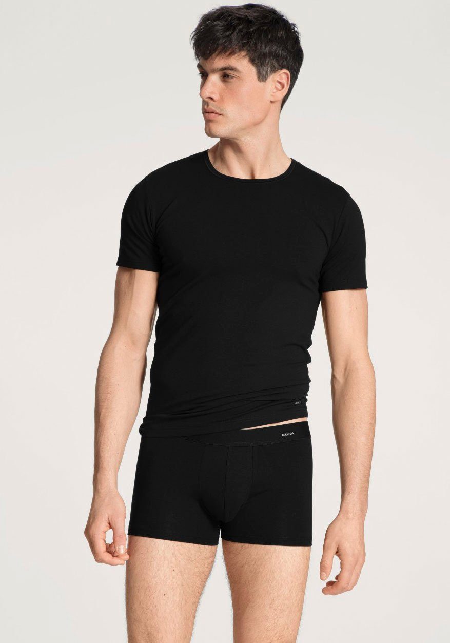 CALIDA Boxershorts Cotton Code Komfortbund, Baumwoll-Mix, elastisch, ohne Eingriff
