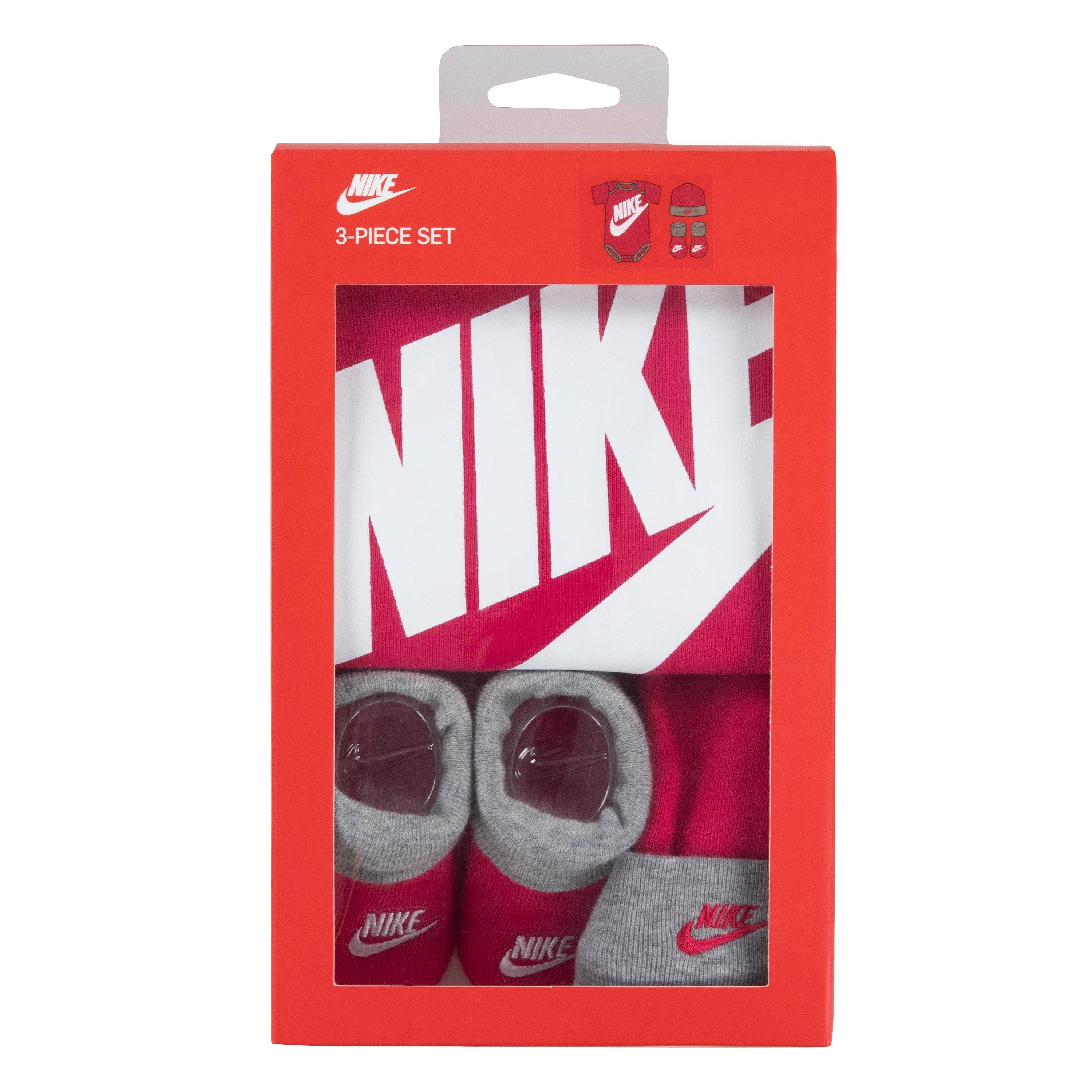 LOGO Erstausstattungspaket rot Sportswear (Set, FUTURA Nike 3-tlg)