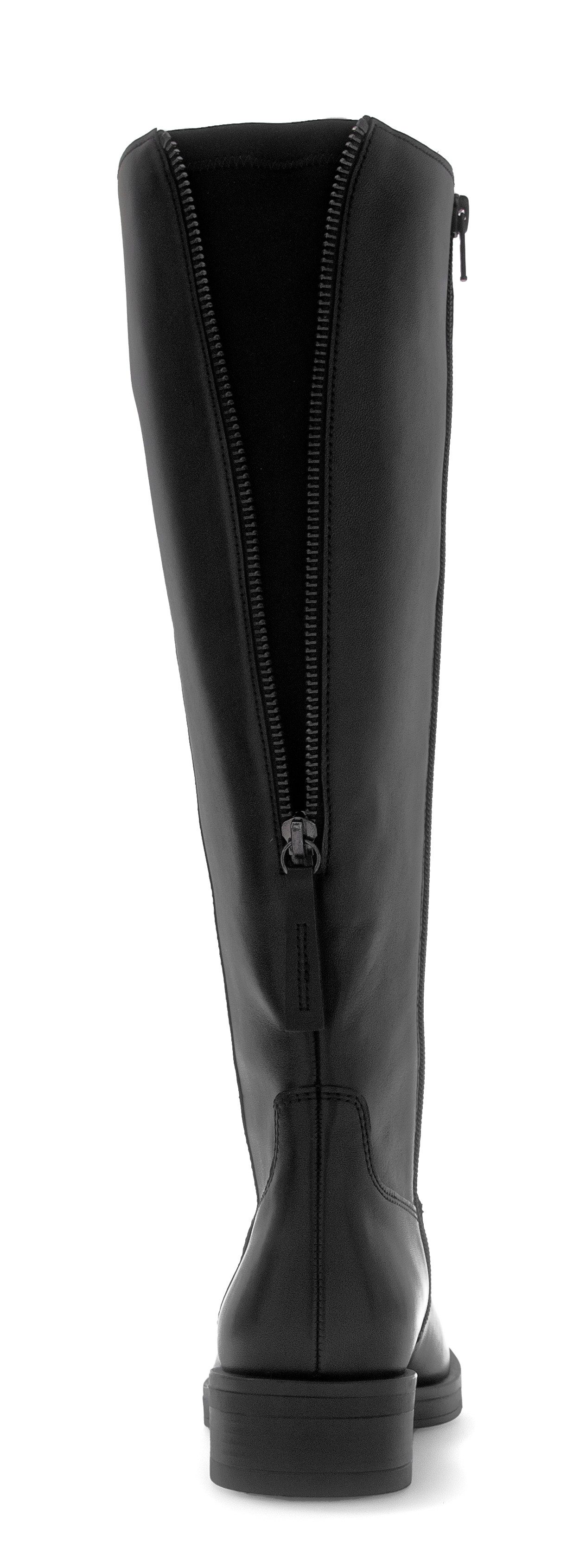 Gabor Stiefel, Blockabsatz, Langschaftstiefel mit dezenten Ziernähten