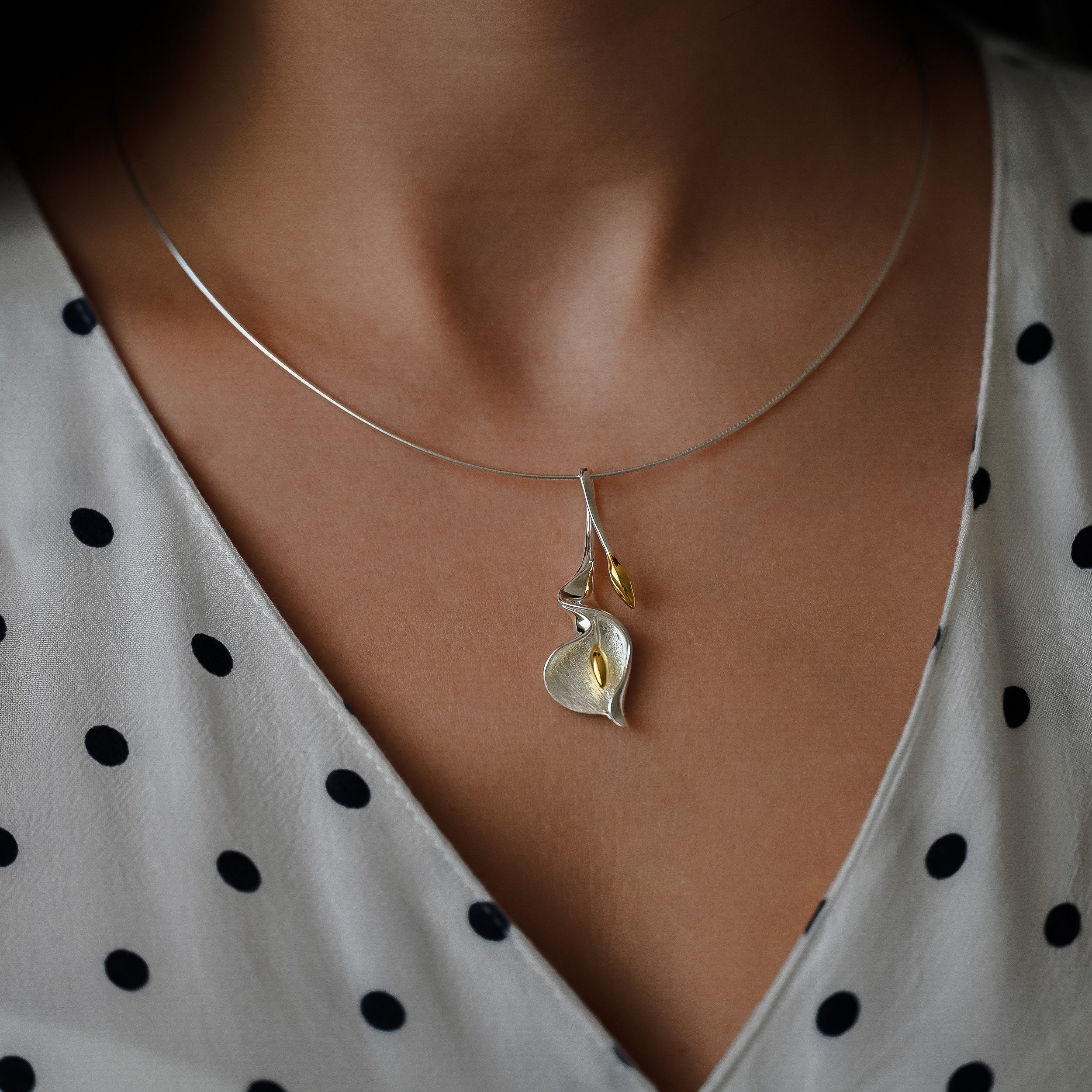 Runde Perlé Collier handgefertigter Collier Choker günstig online kaufen