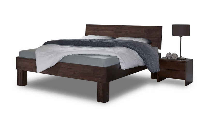 BedBox Massivholzbett Buche massiv Basic 01, Seniorengerecht, Comforthöhe 48 cm