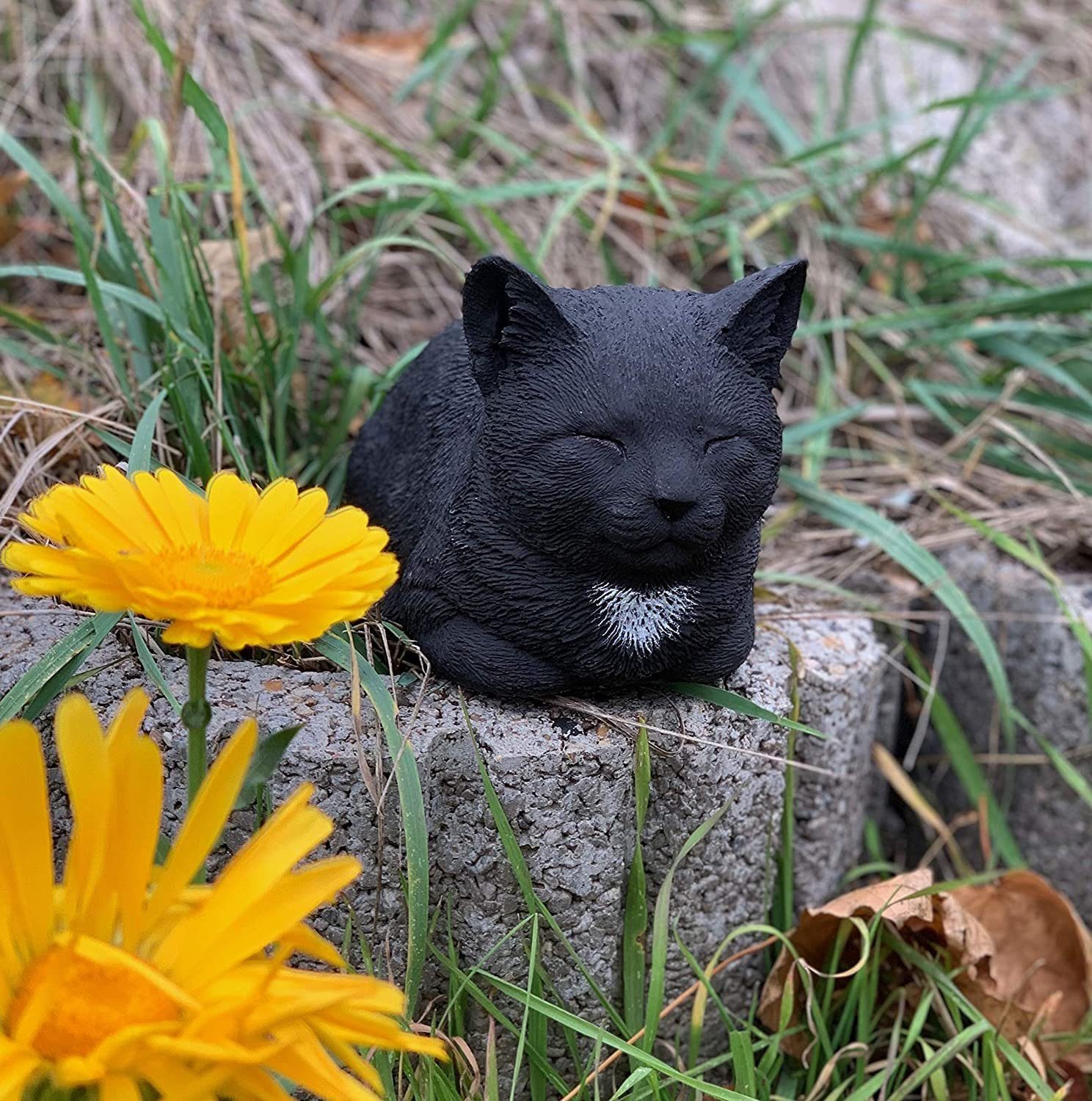 Stone and Style Gartenfigur Steinfigur Katze günstig online kaufen