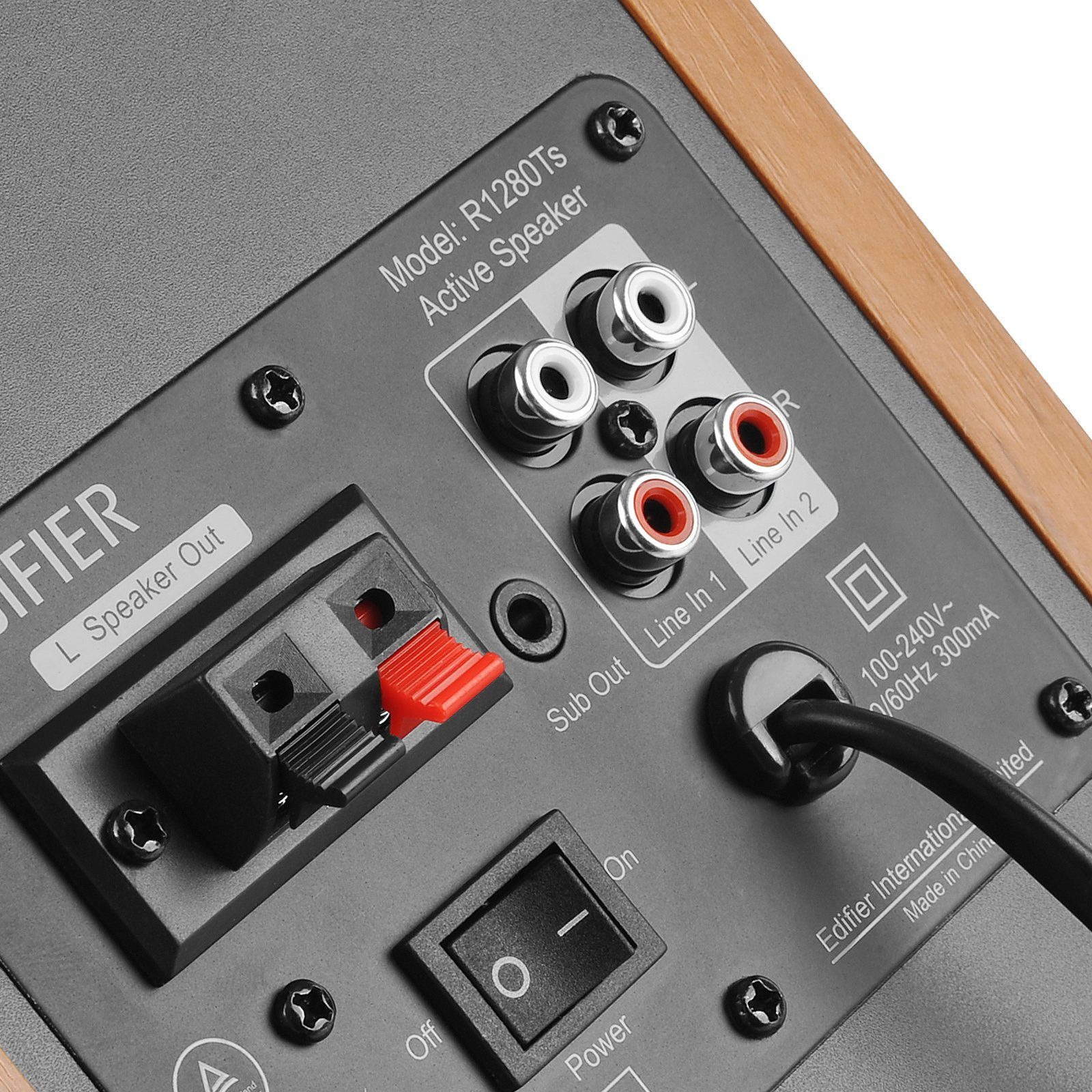 Edifier® R1280Ts Regal-Lautsprecher Stereo (42 W, Fernsteuerung) – Bild 3 von 5