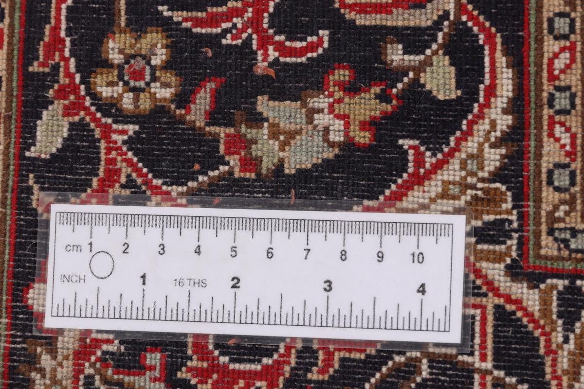 Seidenteppich Kaschmir Höhe: Handgeknüpfter Seide 4 rechteckig, Orientteppich, Nain Reine mm 158x215 Trading