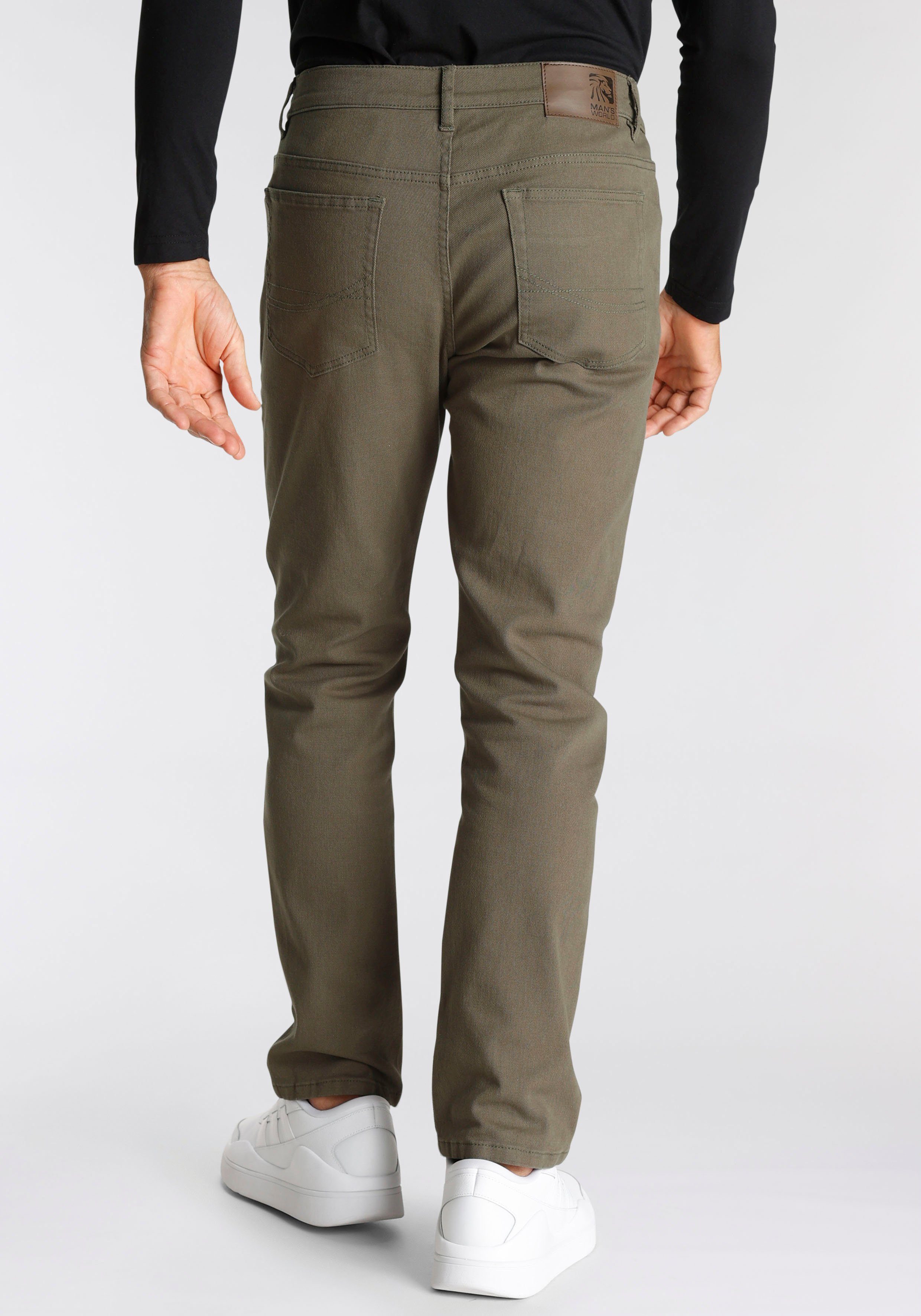 Man's World Dehnbund-Hose Stretch - bequem mit seitlichem Gummizug