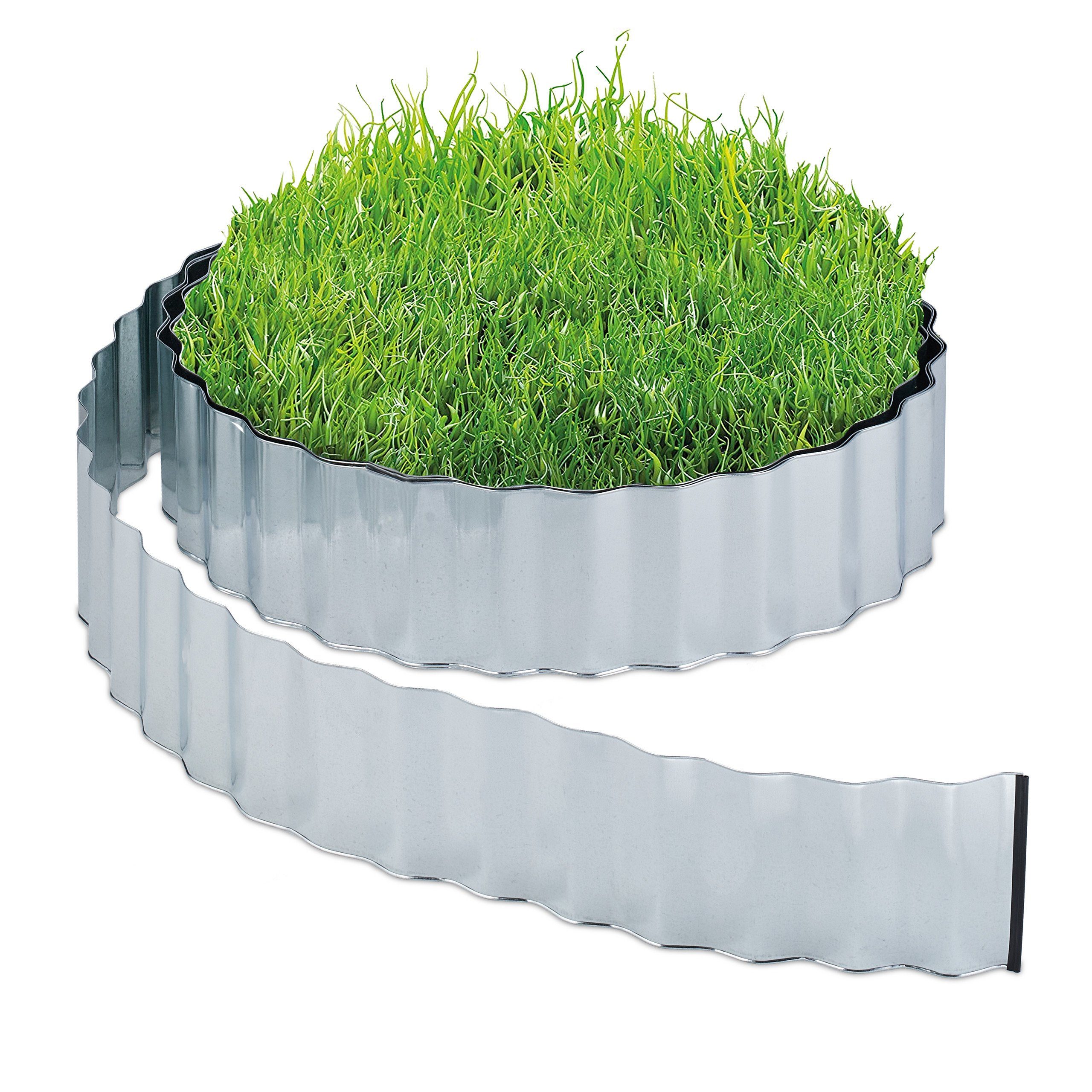 relaxdays Rasenkante »Rasenkante 15m aus Metall« OTTO