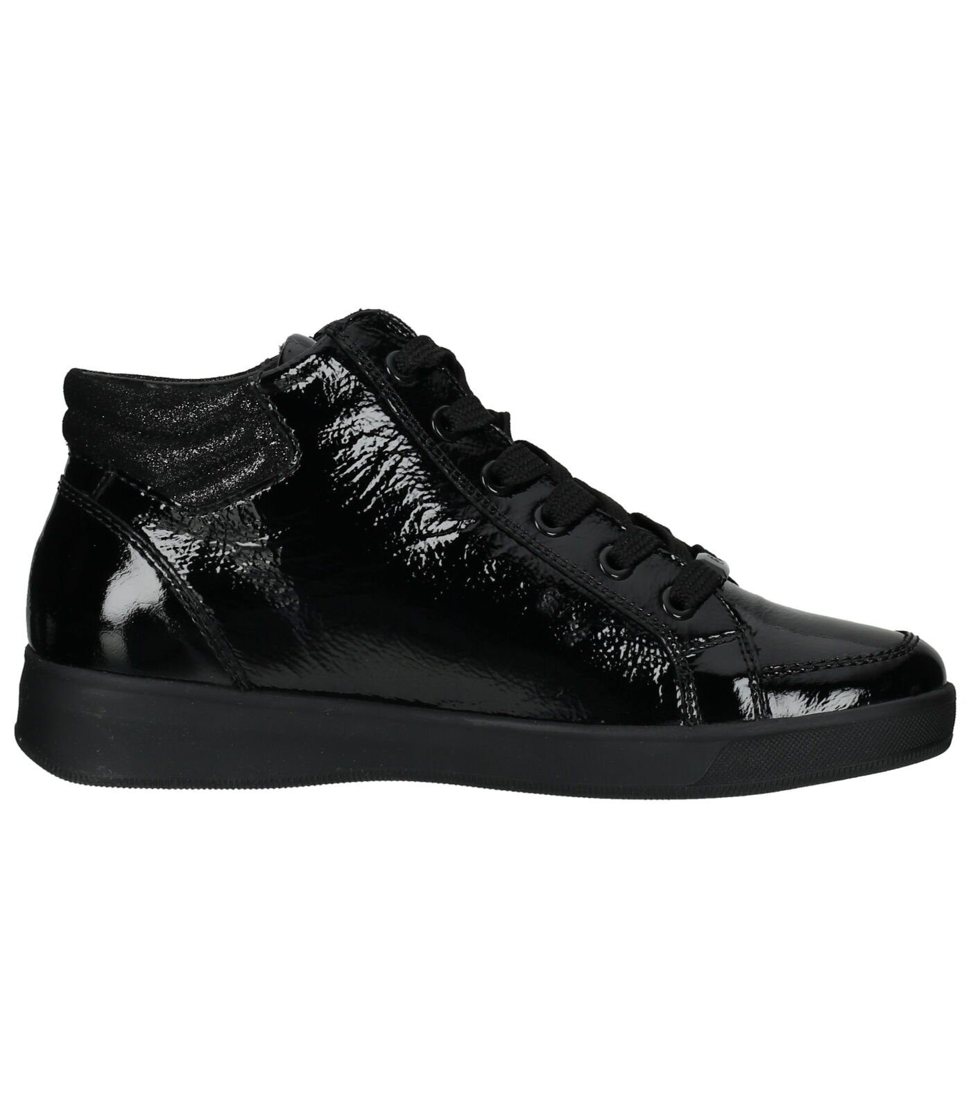 Black Sneaker Leder Sneaker Ara