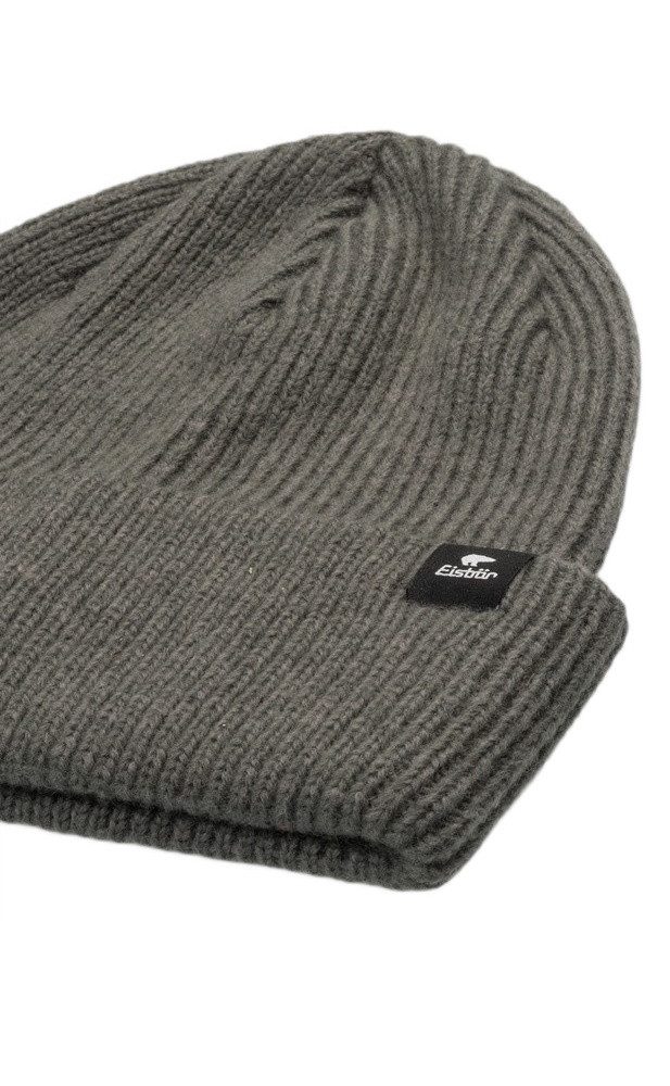 Eisbär Beanie Salma 2.0 - Merinomix, Rippstruktur - anthrazitgrau - 1 Stück