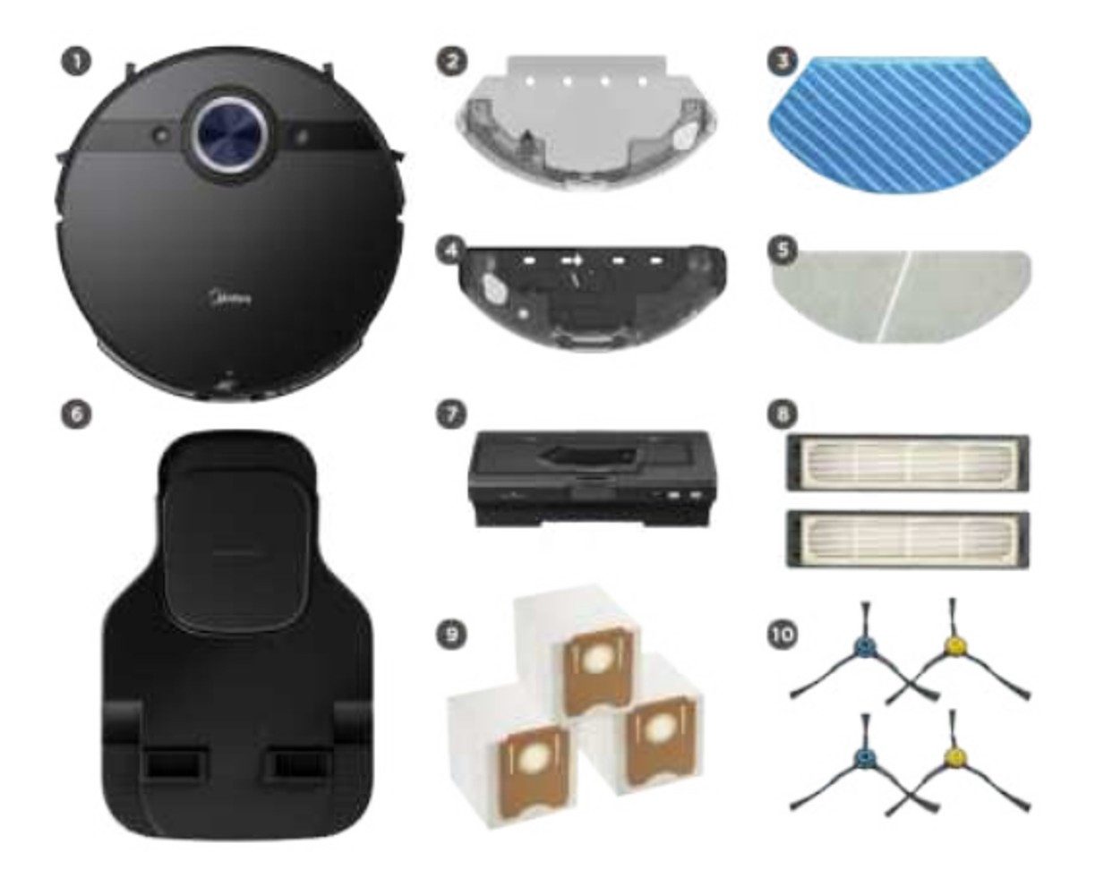 Midea Nass-Trocken-Saugroboter