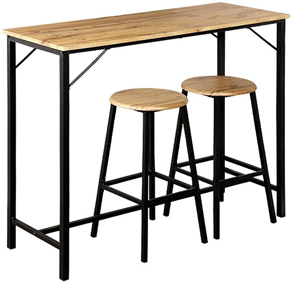 KESPER® Bargruppe KESPER Küchenbar 3tlg., FSC, (3-tlg), inkl. 2 Barhocker