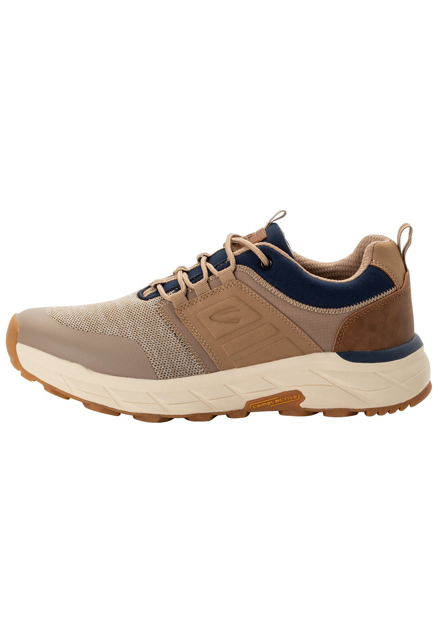 mit Lederbesatz Sneaker