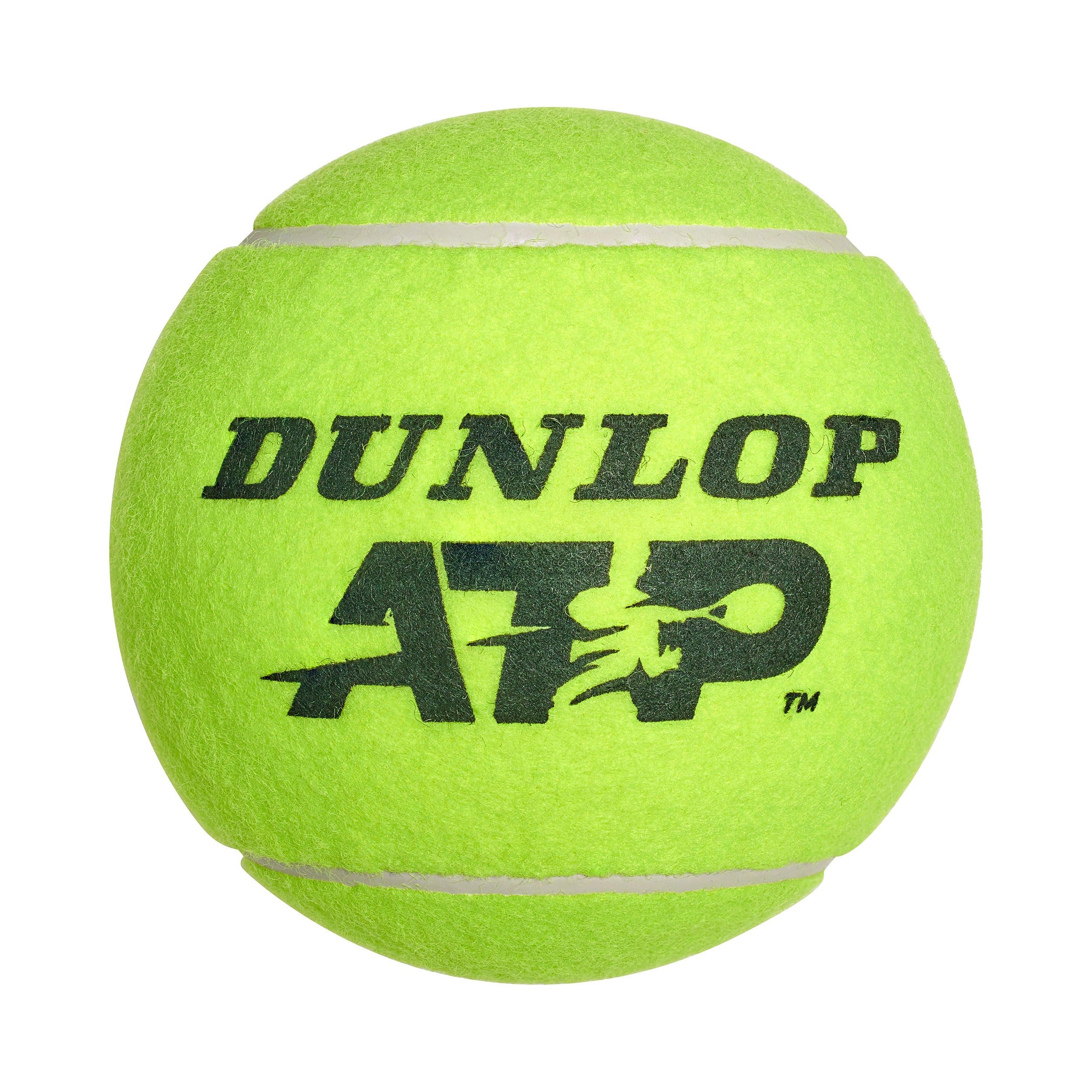 Dunlop Tennisball ATP Giant Ball gelb - 1 Giantbälle - Giantball - (1er Pack)