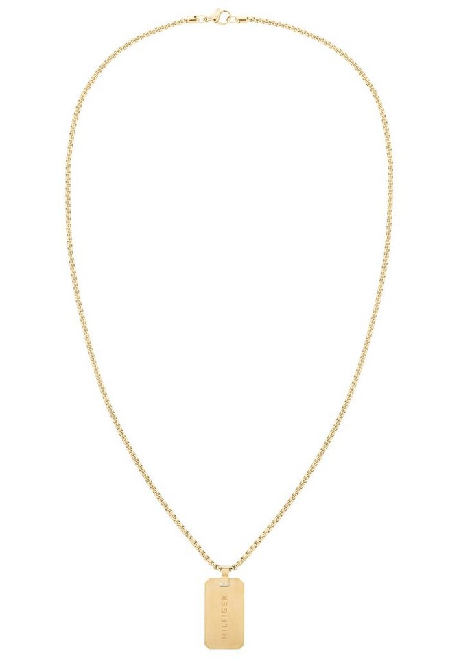 Tommy Hilfiger Kette mit Anhänger Schmu... Tommy Hilfiger Kette mit Anhänger Schmu...