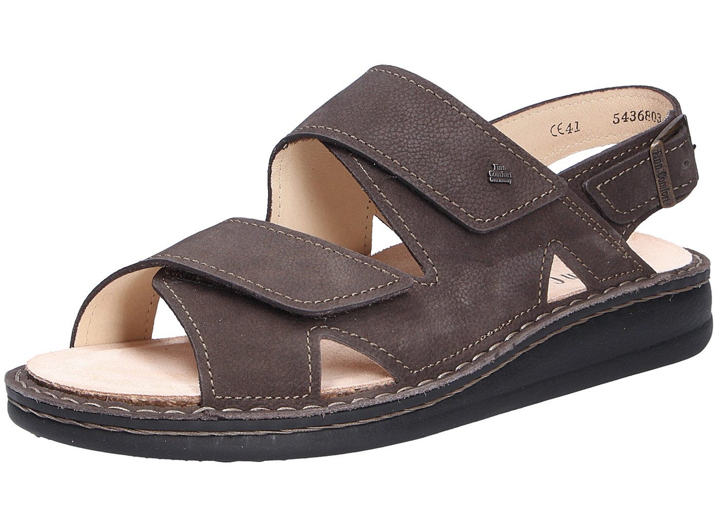 Finn Comfort Finn Comfort Herren Sandale TORO-S grau Größe Sandale