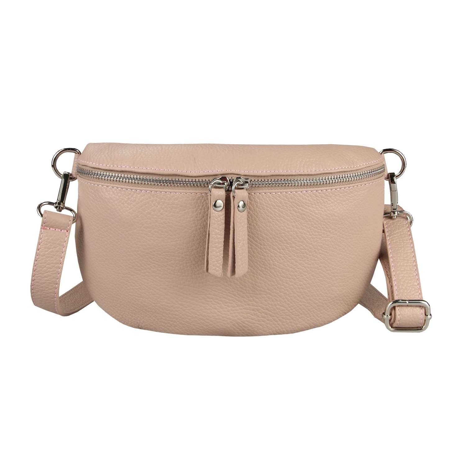 ITALYSHOP24 Bauchtasche Damen Leder Gürteltasche Hüfttasche günstig online kaufen
