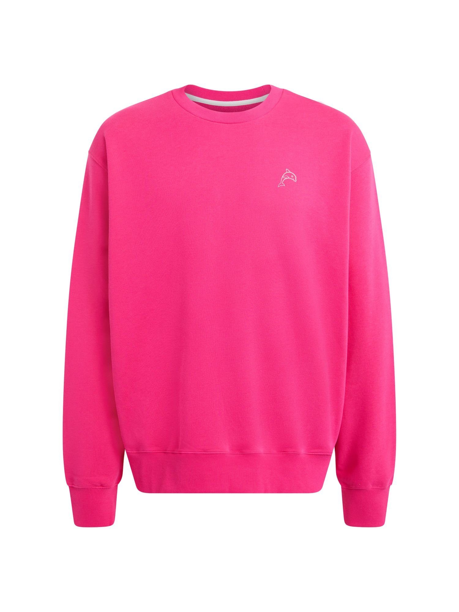 Color Sweatshirt PINK Sweatshirt Esprit Dolphin FUCHSIA (1-tlg)