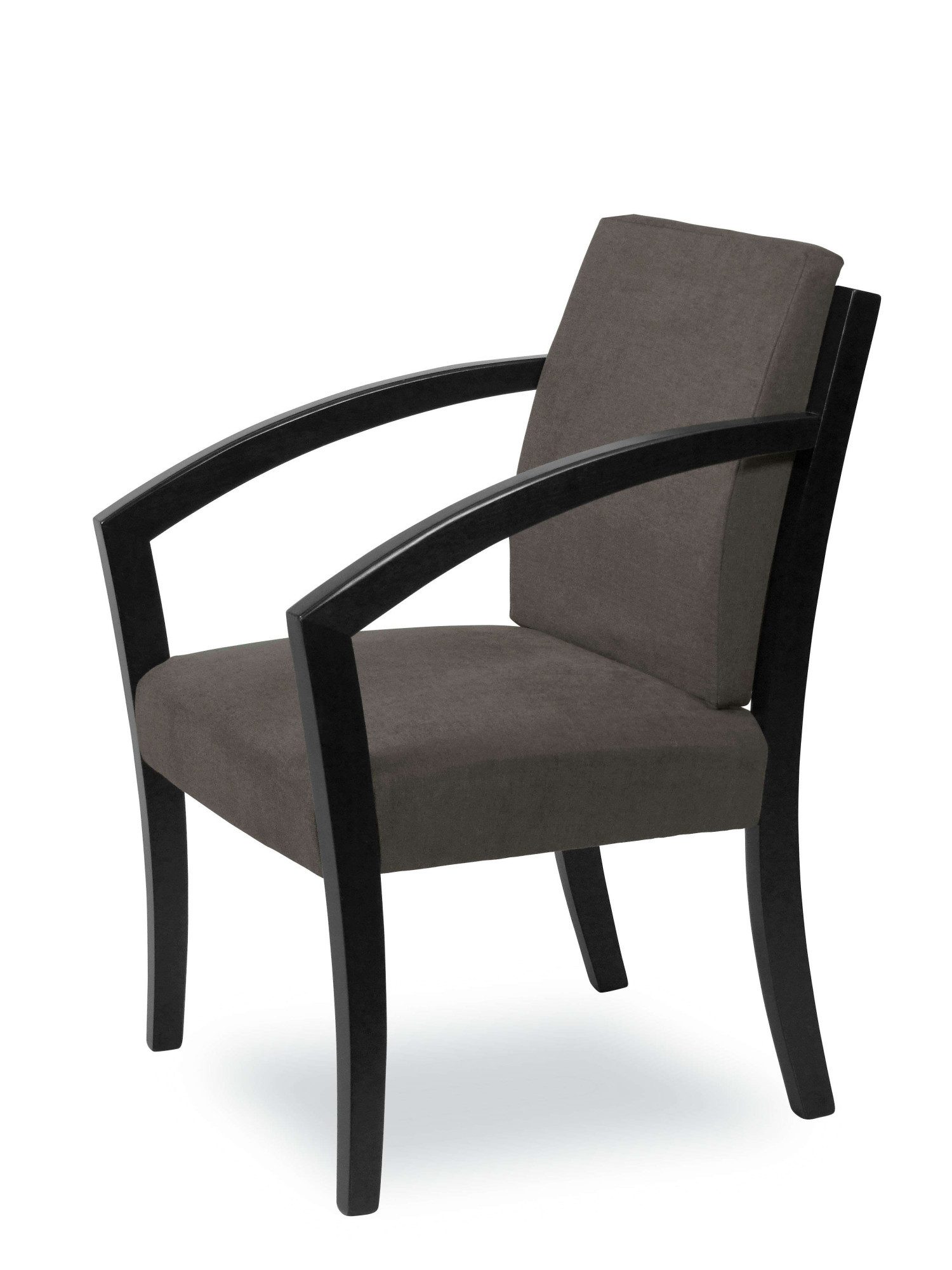 Home affaire Esszimmerstuhl G98 George Armlehnstuhl, Sessel, in 3 Gestellfarben Made in Italy (1 St), Extra-confort, Fleckenabweisendes Gewebe, Massivholz