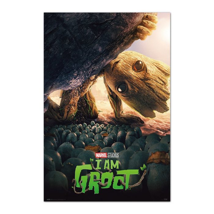Grupo Erik Poster Marvel I am Groot Poster The Little Guy 61 x 91 5 cm