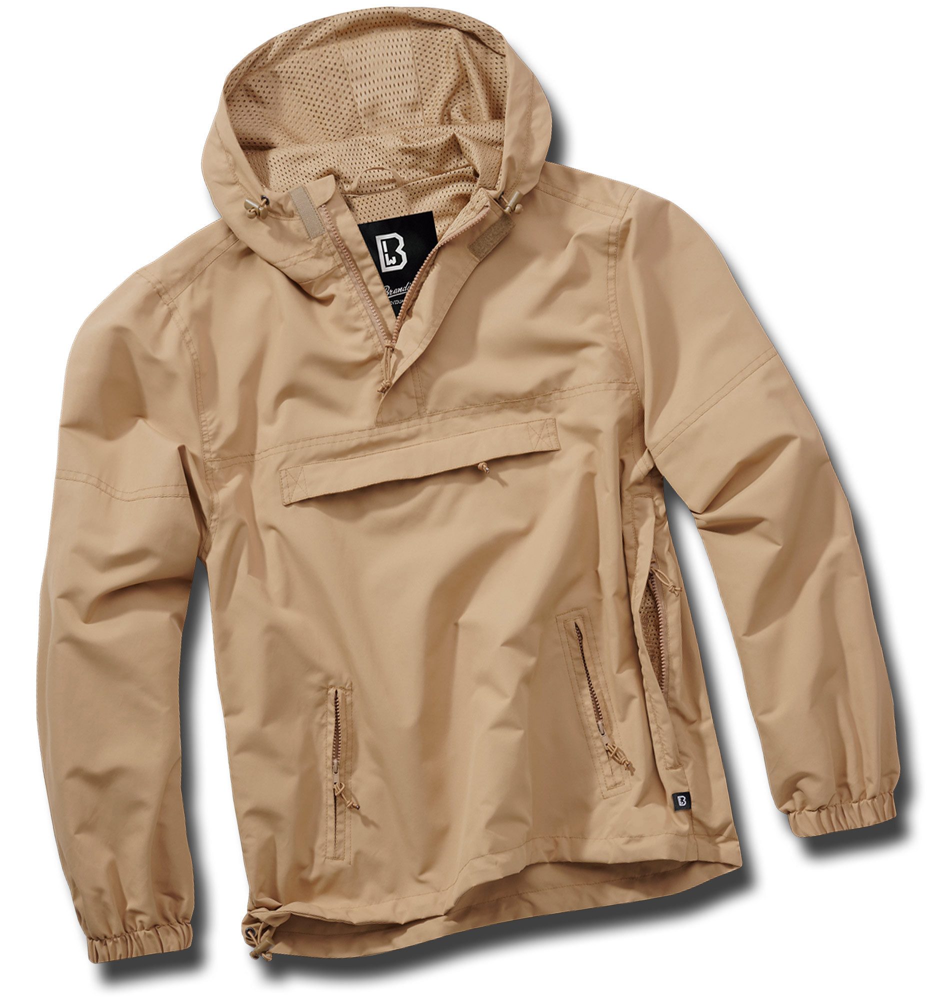 Brandit Allwetterjacke Herren Sommer Windbreaker Jacke US Version Perfekte Passform Hochwertige Verarbeitung,Wasserabweisend