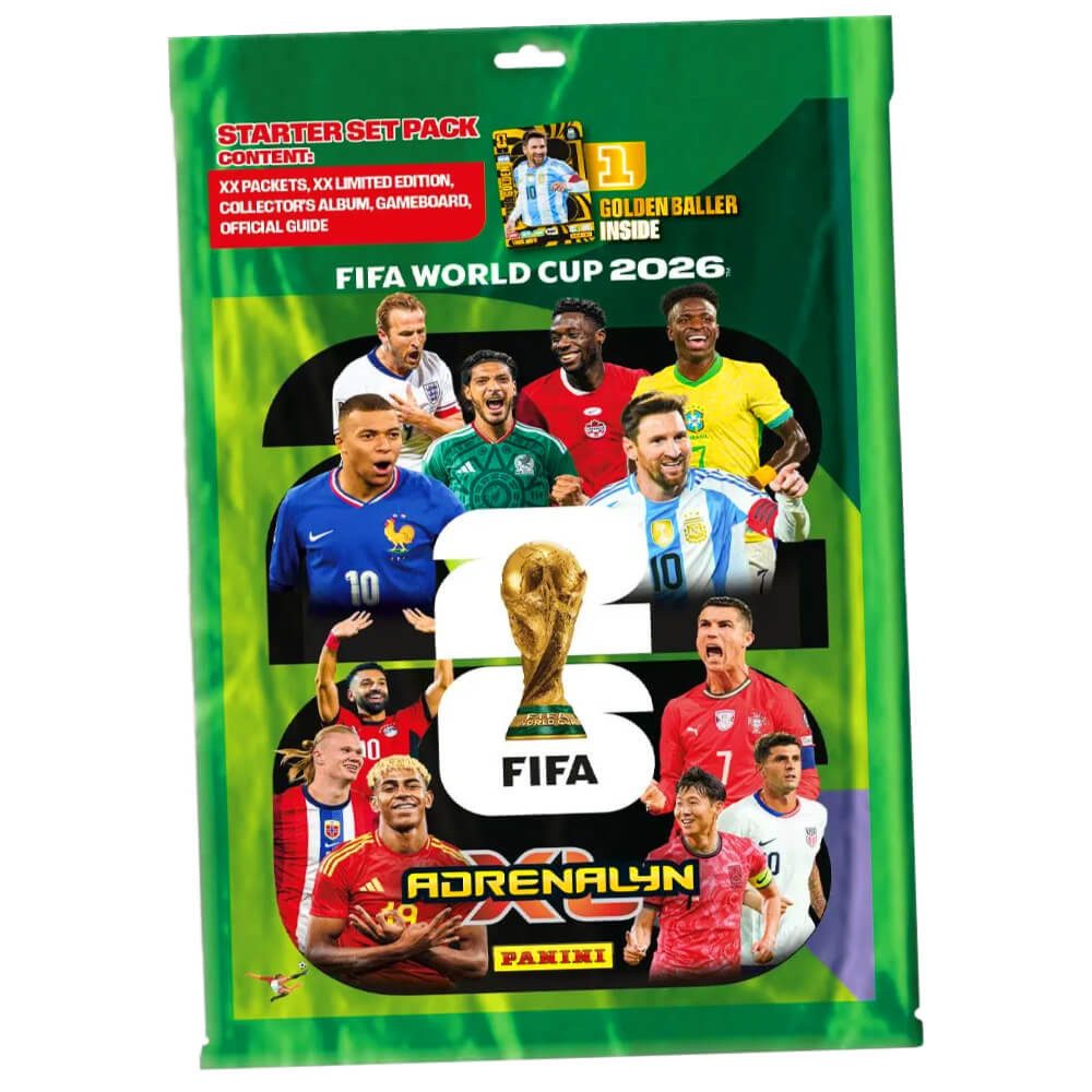 Panini Sammelkarte Fifa World Cup 2026 Adrenalyn XL - WM Trading Cards Sammelkarten, - 1 Starter