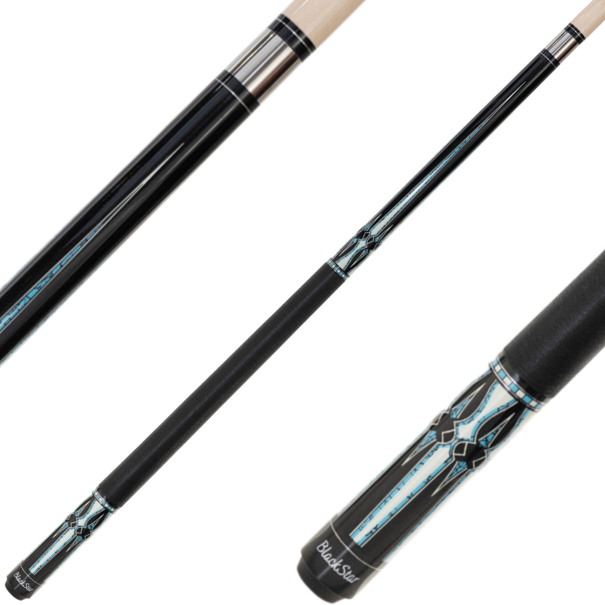 Billardqueue Poolbillard Queue Cue BlackStar inkl. Gewindeschutz