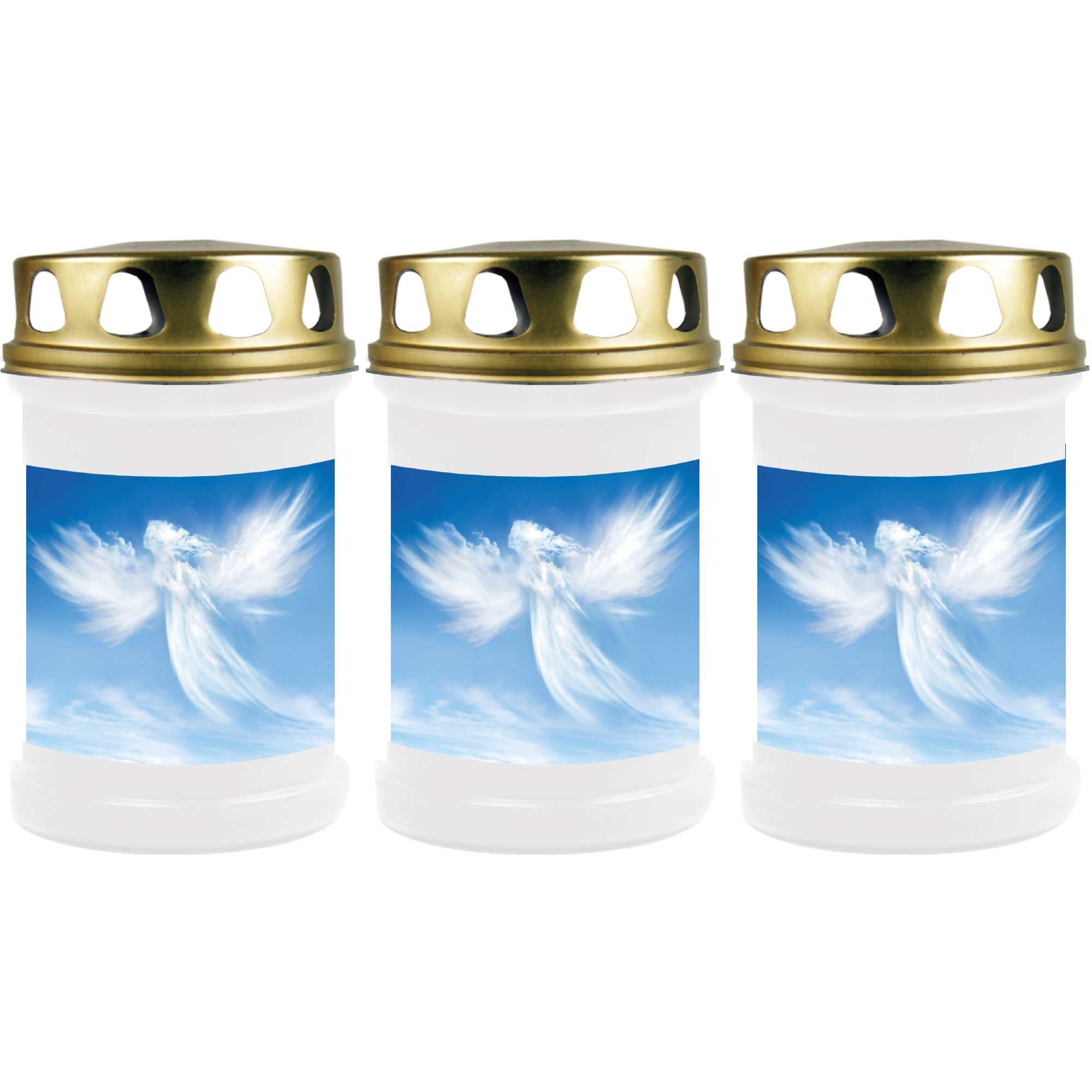 HS Candle Grabkerze GK-04210 (3-tlg), Grabkerze günstig online kaufen