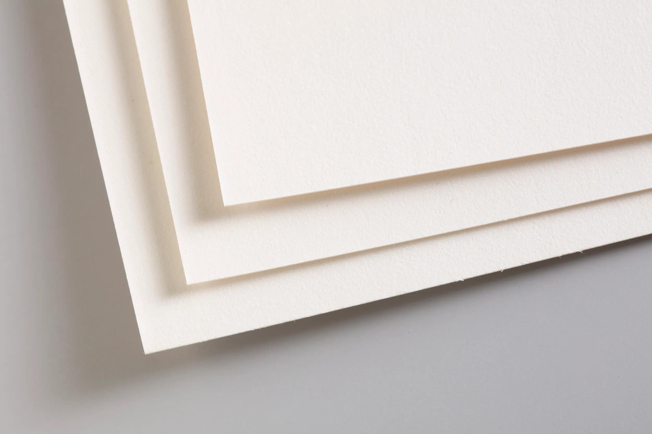 CLAIREFONTAINE Zeichenpapier Pastelmat Pastellmalerei, 5 Bogen 50x70 cm, 360g Weiß 96010C, Kunst Clairefontaine