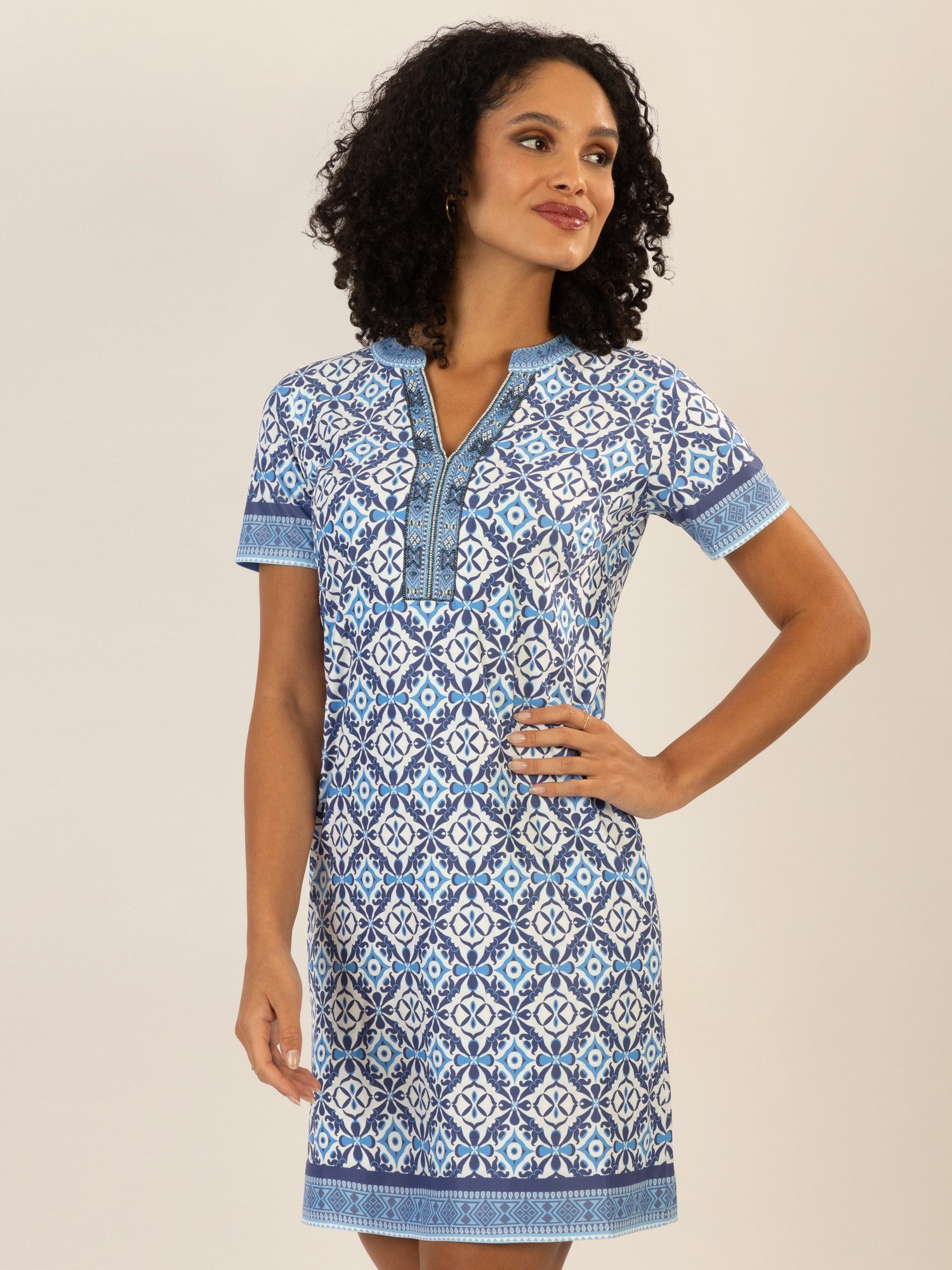 mint & mia Midikleid mit grafischem günstig online kaufen