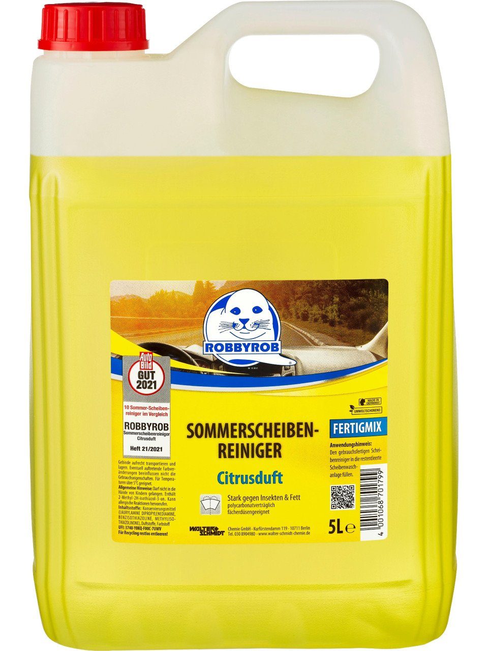 Robbyrob Robbyrob Scheibenreiniger Sommer Fertigmix Citrus Scheibenreiniger von Robbyrob