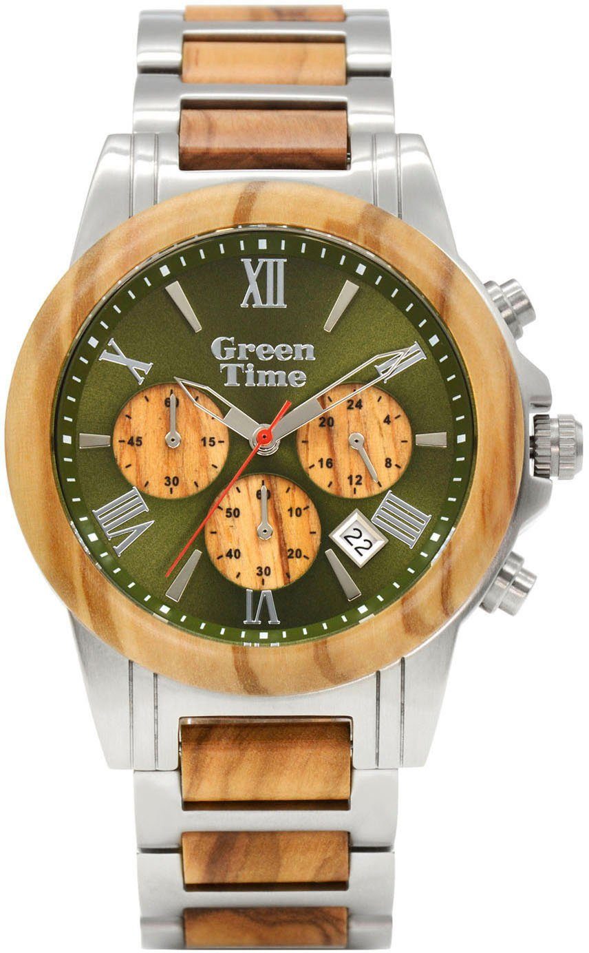 ZW163A, Holz GreenTime Chronograph