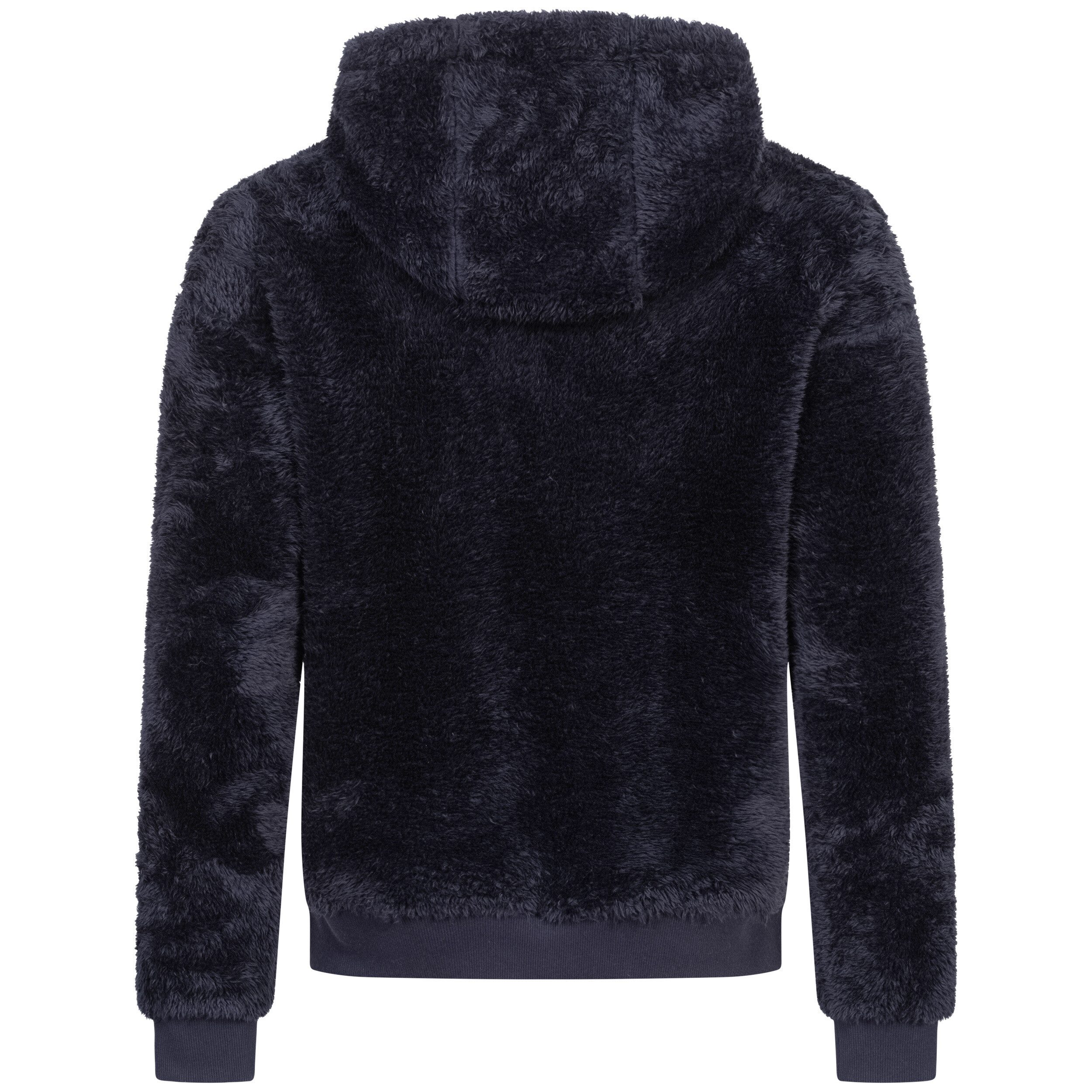 Höhenhorn Hoodie Bärg Teddyfleece Herren Kapuzen Pullover für Männer Hoody Sweatshirt – Bild 3 von 5