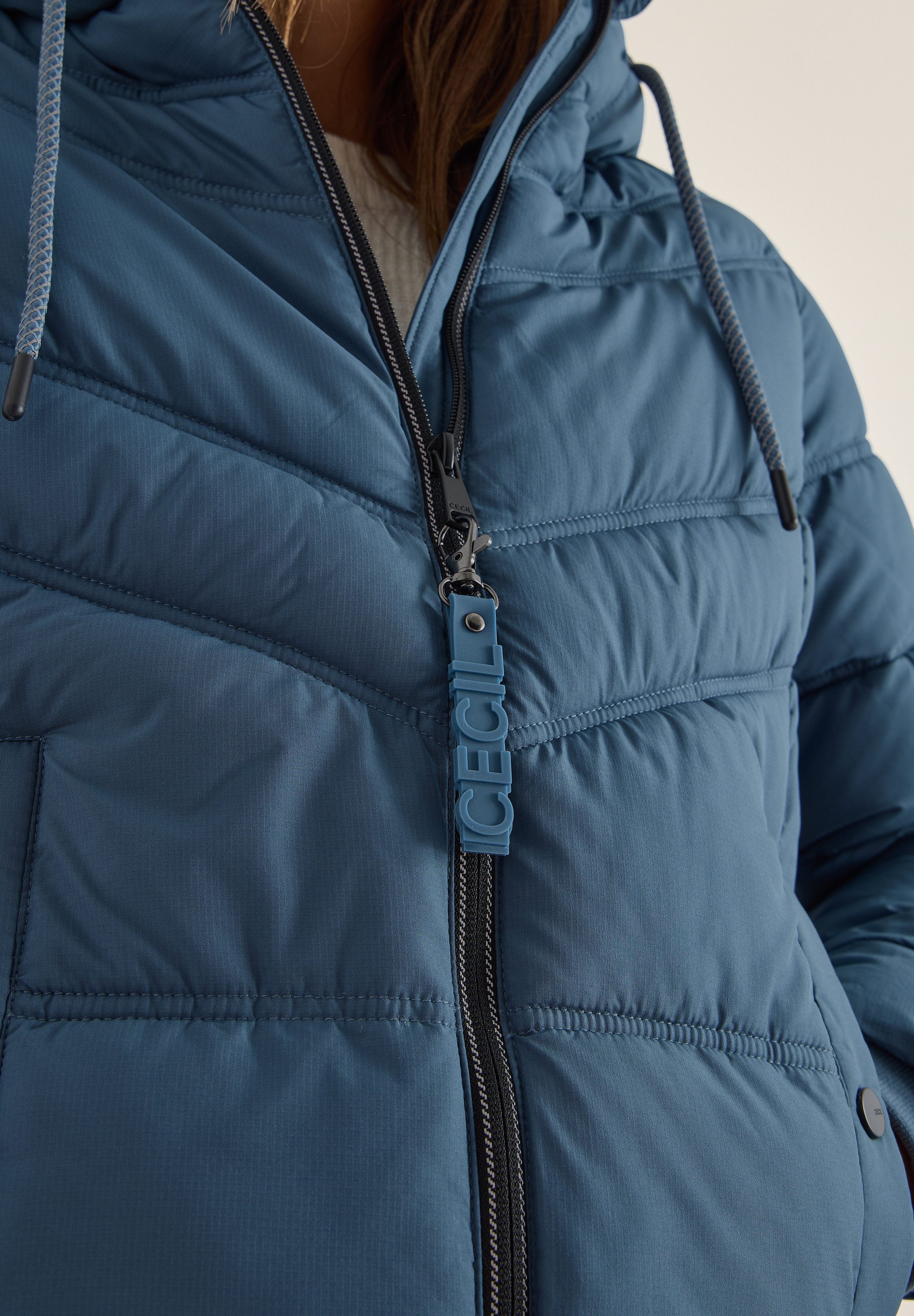 CECIL Steppjacke mit Kapuze