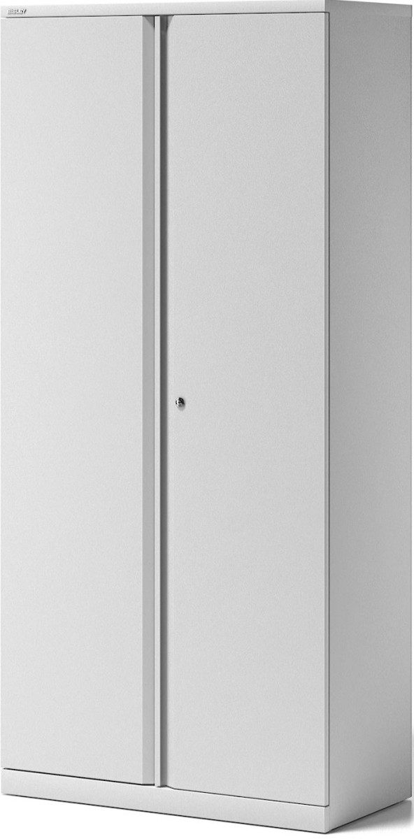 Bisley Aktenschrank Flügeltürenschrank Essentials 4 Fachböden 5 Ordnerhöhen verkehrsweiß