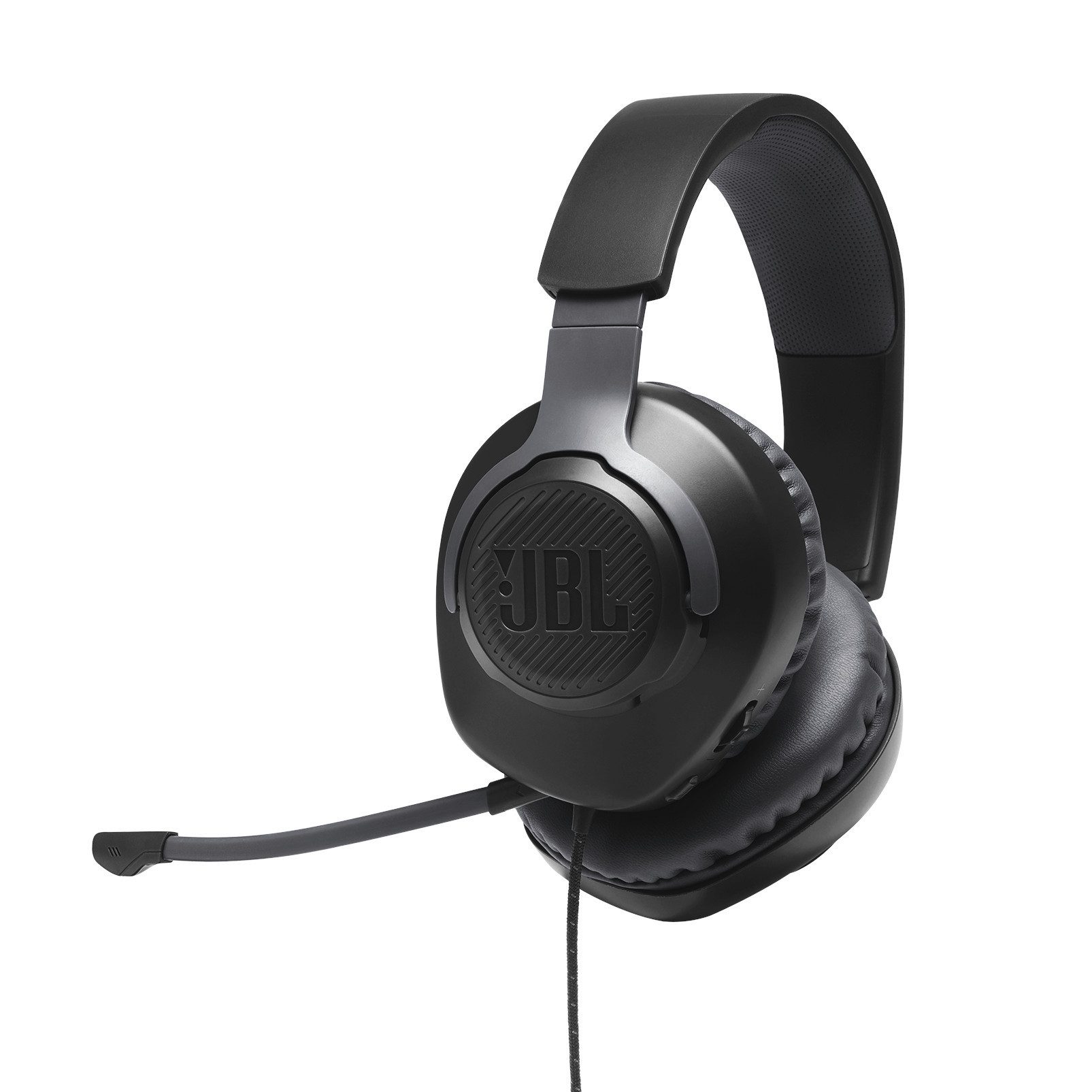 JBL Quantum 100 Gaming-Headset (Mikrofon abnehmbar, kabelgebunden, JBL QuantumSOUND Signature)